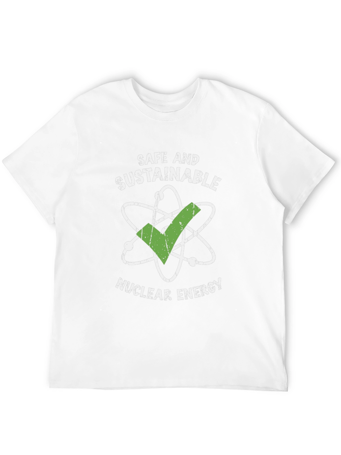 Safe & Sustainable Nuclear Energy Graphic T-Shirt