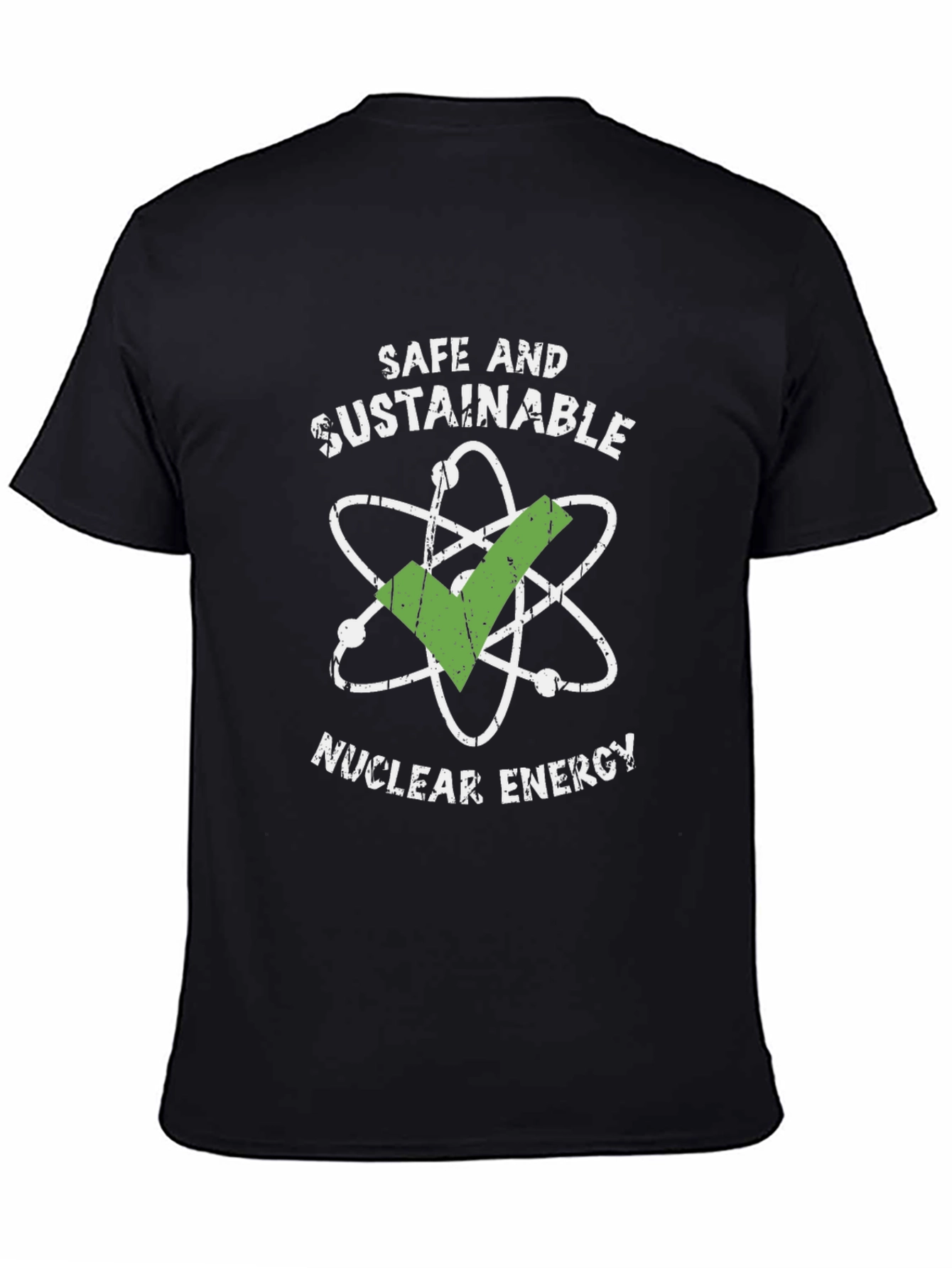 Safe & Sustainable Nuclear Energy Graphic T-Shirt
