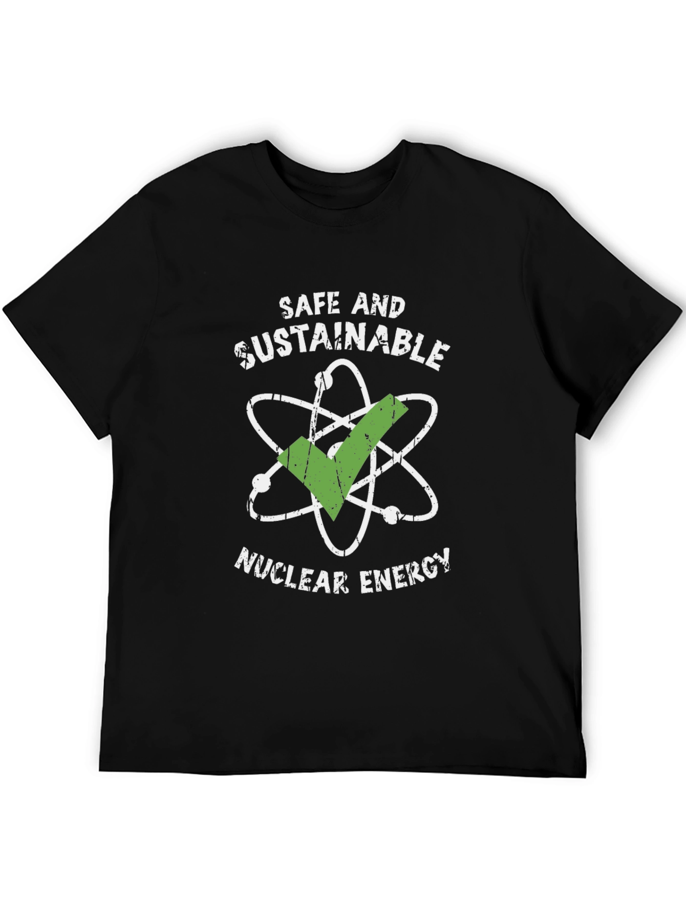 Safe & Sustainable Nuclear Energy Graphic T-Shirt