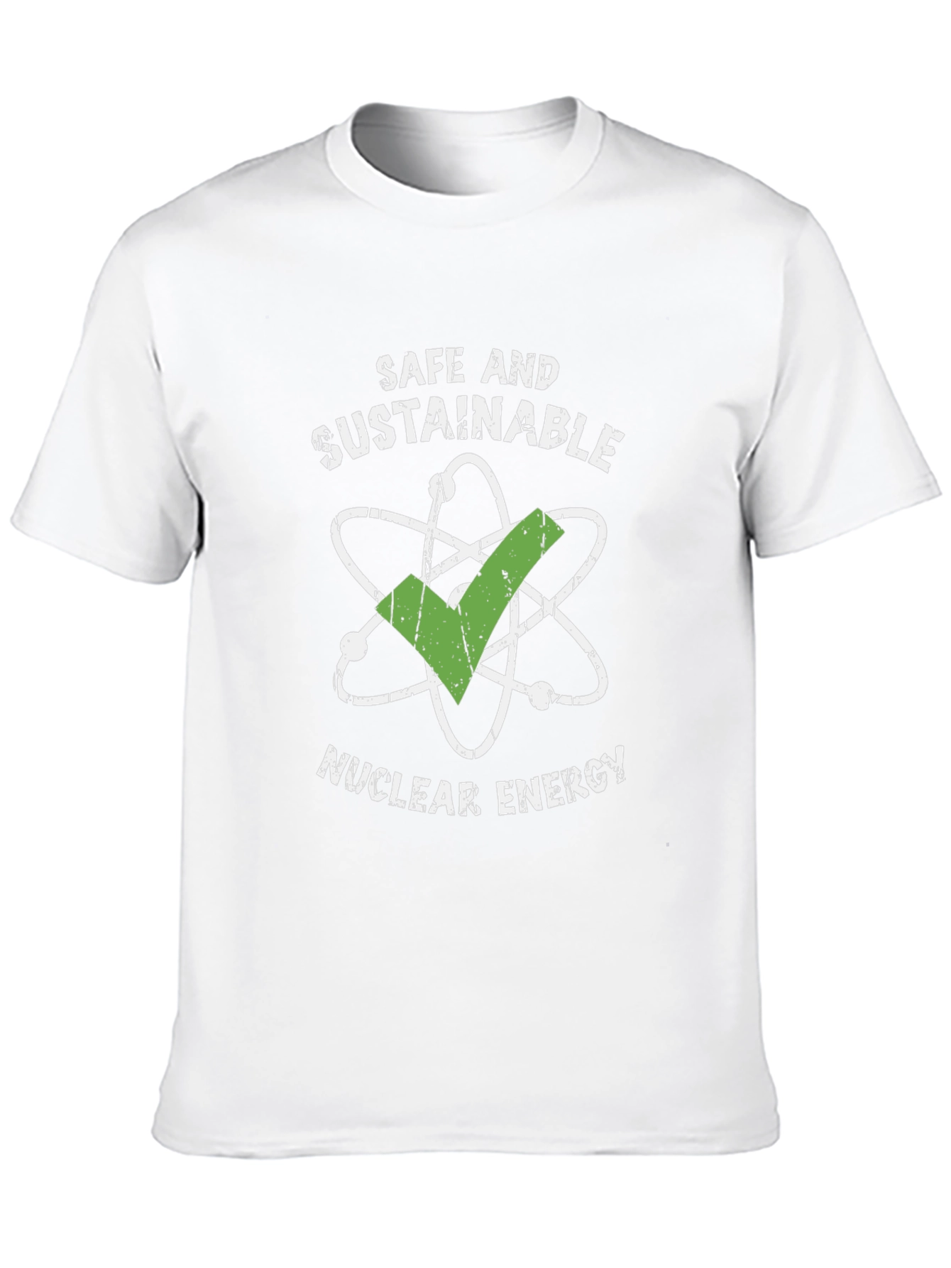 Safe & Sustainable Nuclear Energy Graphic T-Shirt