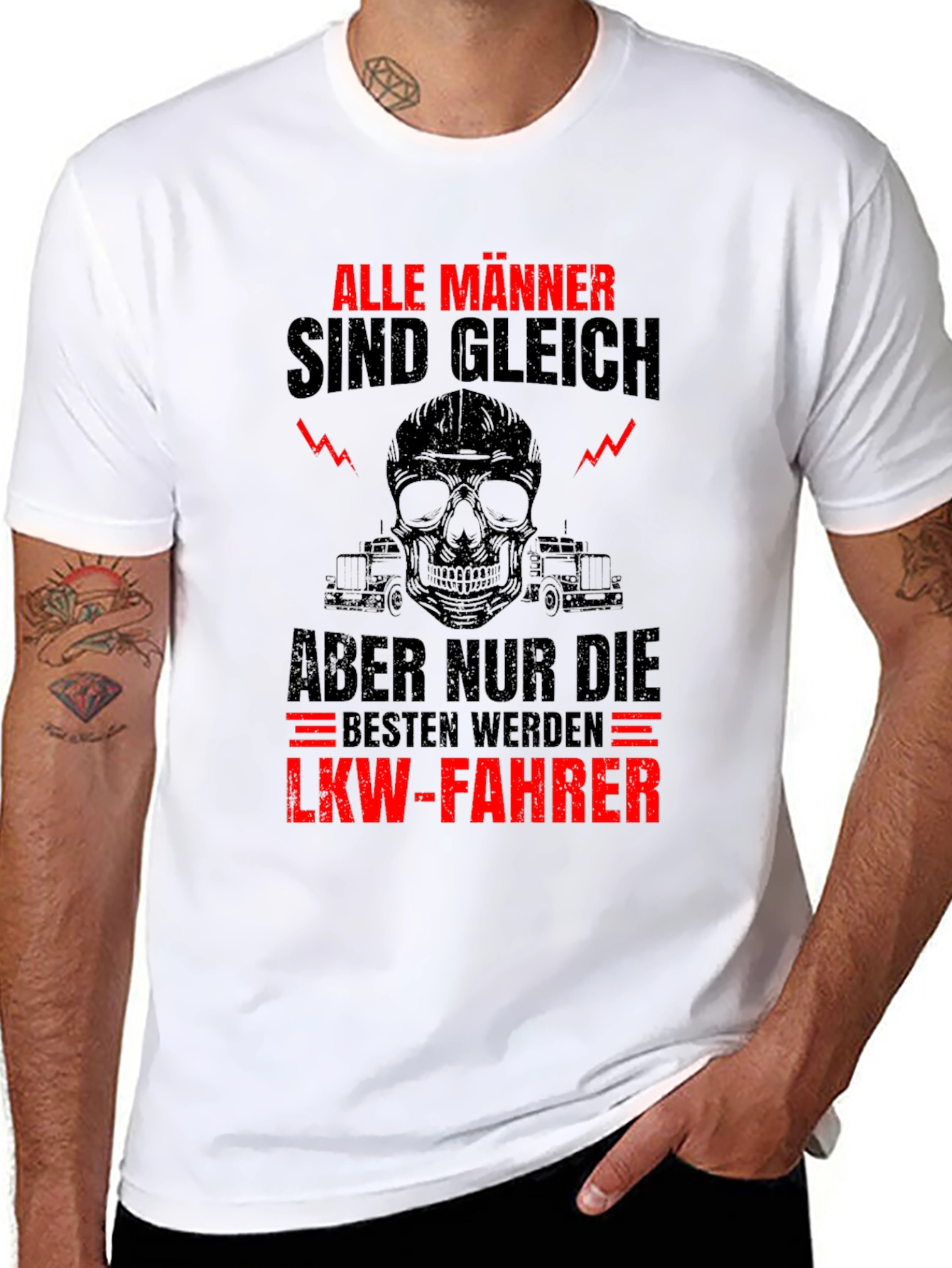 Funny Trucker T-Shirt - Alle Manner Sind Gleich
