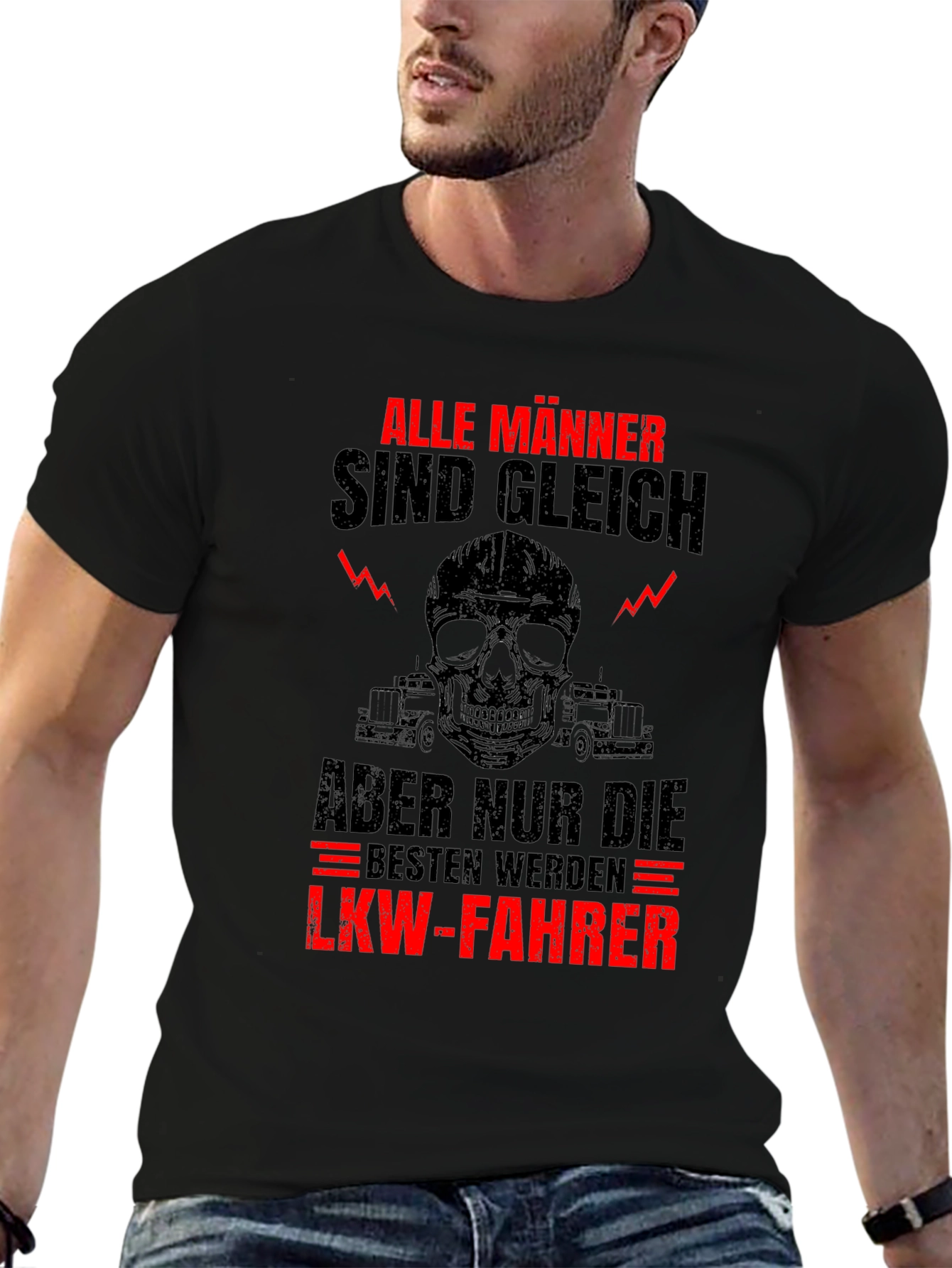 Funny Trucker T-Shirt - Alle Manner Sind Gleich