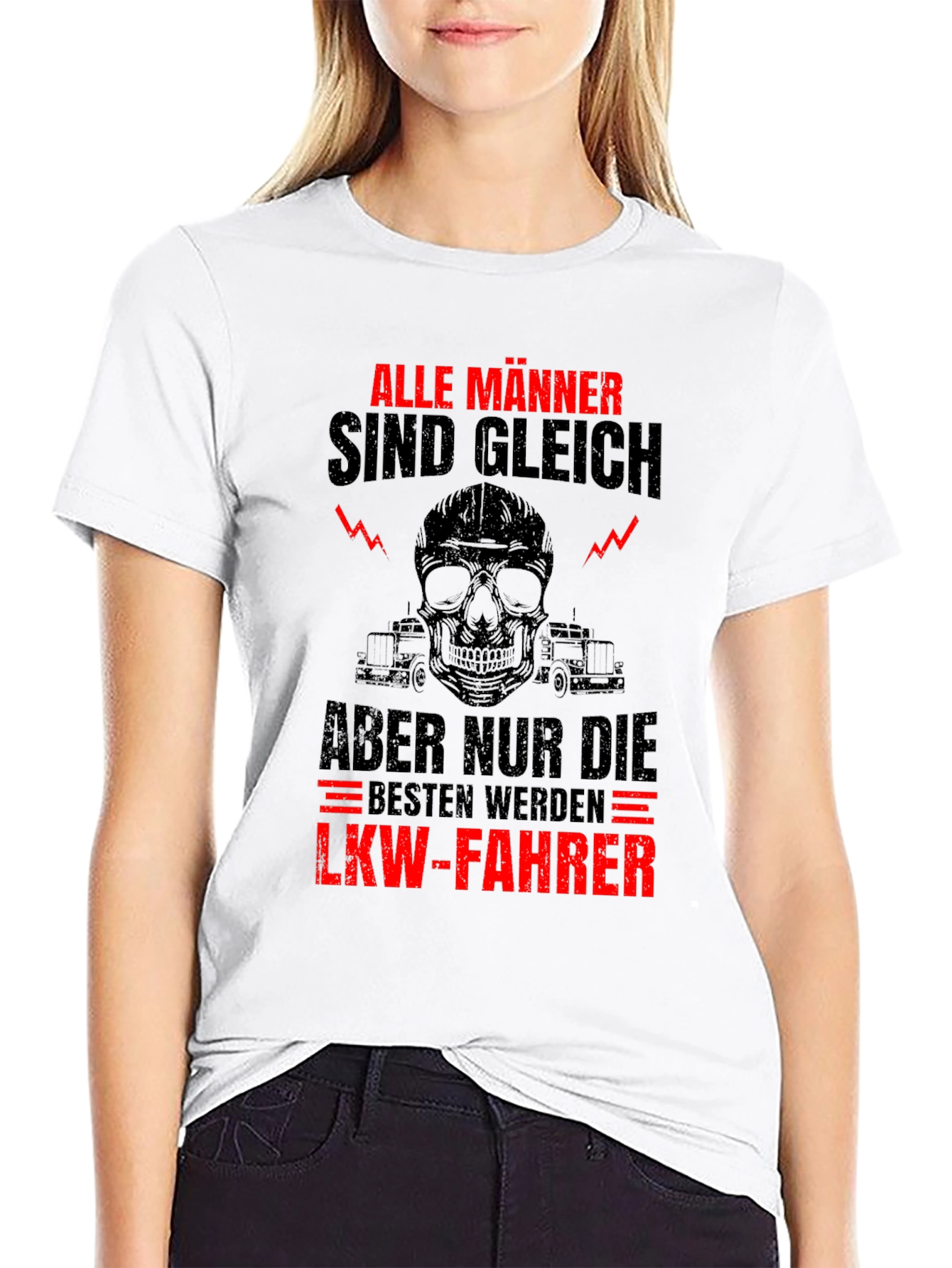 Funny Trucker T-Shirt - Alle Manner Sind Gleich