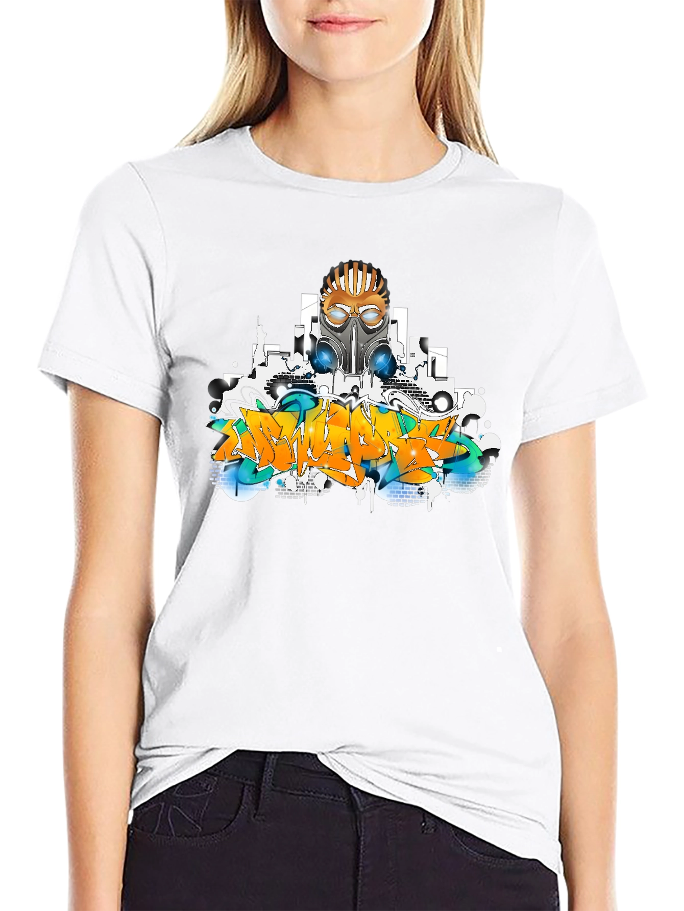 Urban Graffiti T-Shirt: Bold & Edgy Streetwear
