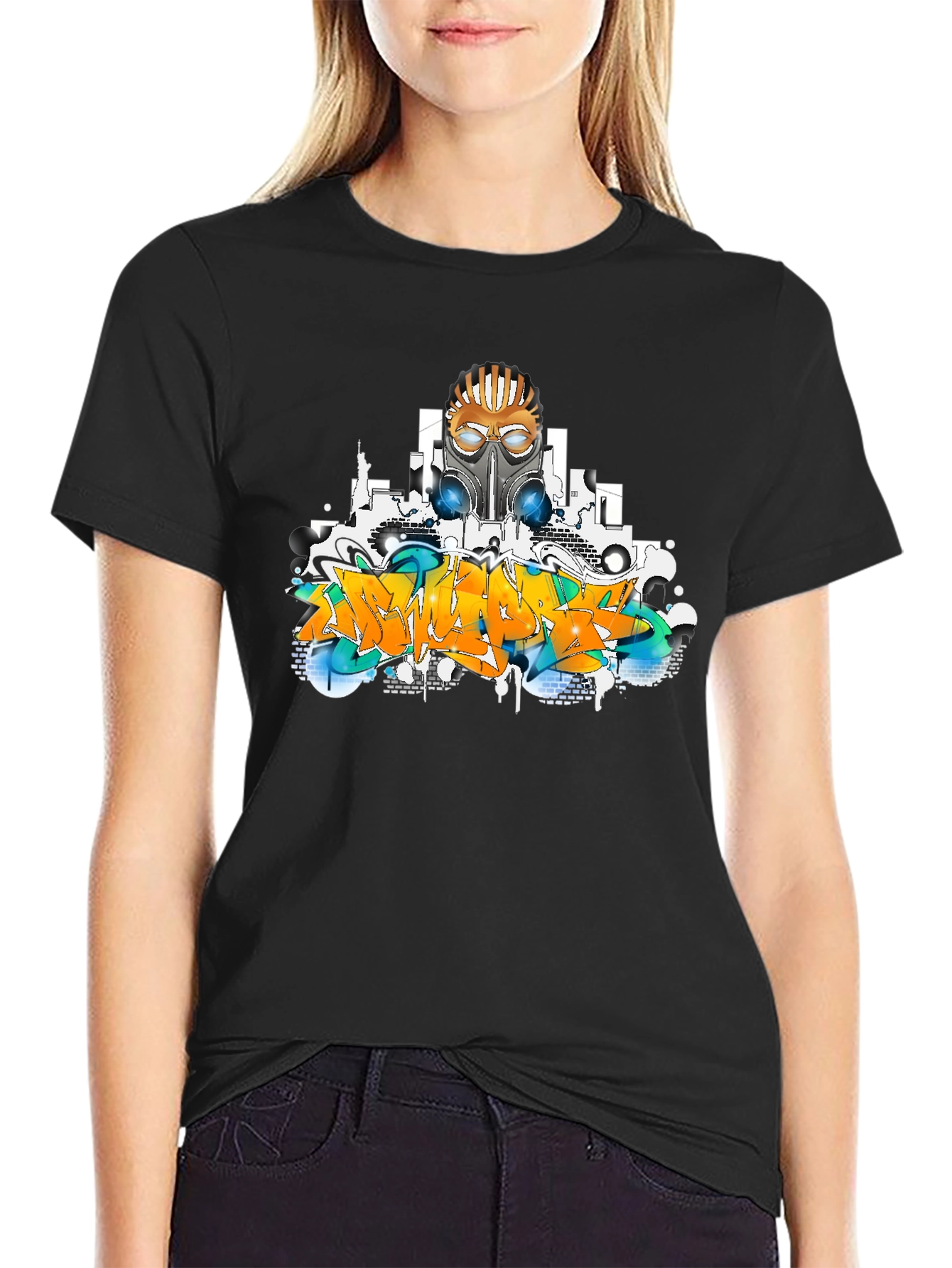 Urban Graffiti T-Shirt: Bold & Edgy Streetwear