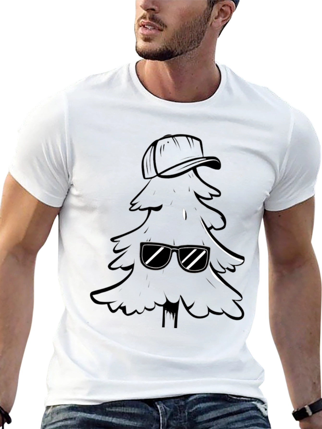 Cool Christmas Tree T-Shirt