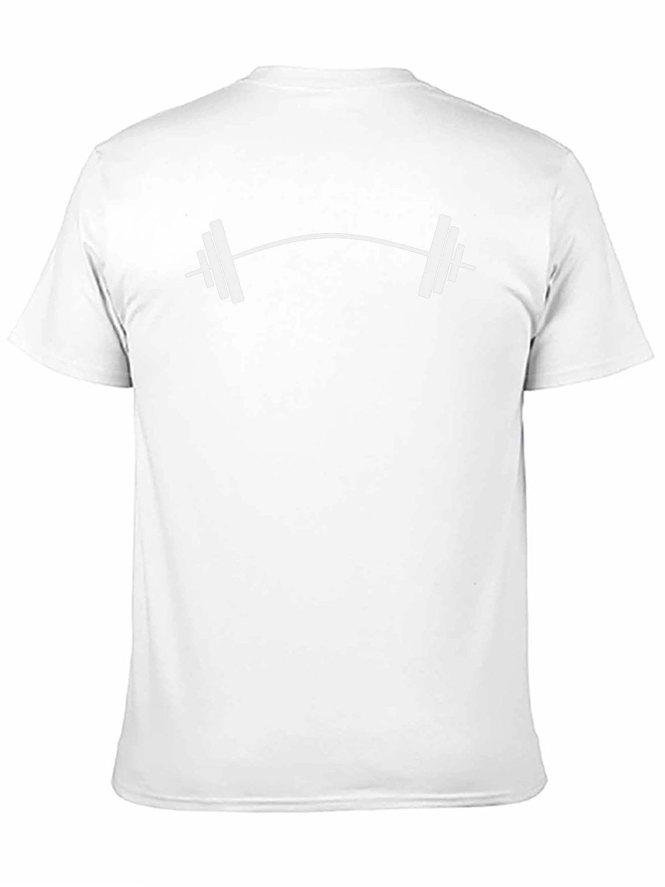 Black Barbell T-Shirt - Fitness Apparel