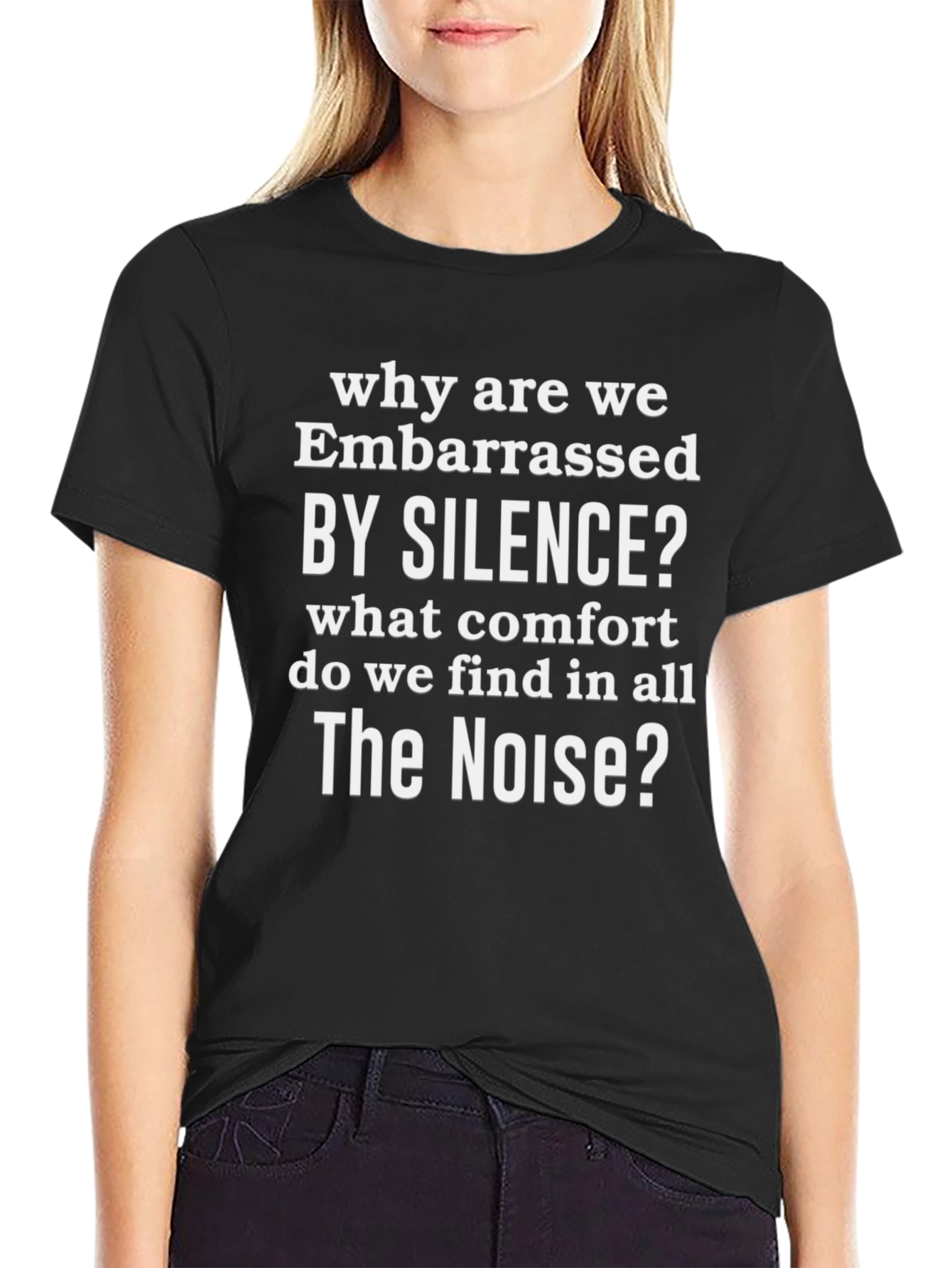 Embarrassed by Silence Graphic Tee