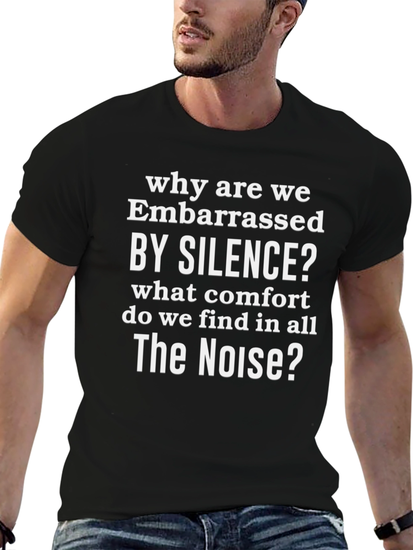 Embarrassed by Silence Graphic Tee