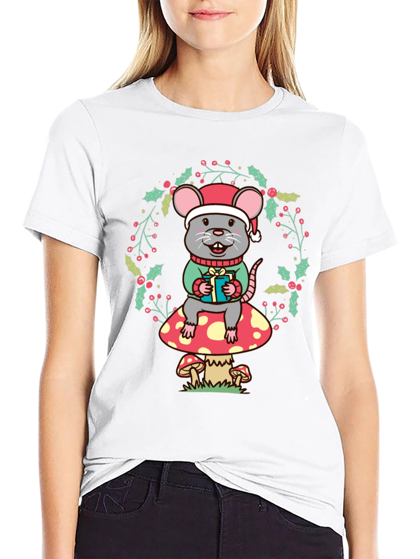 Festive Mouse T-Shirt