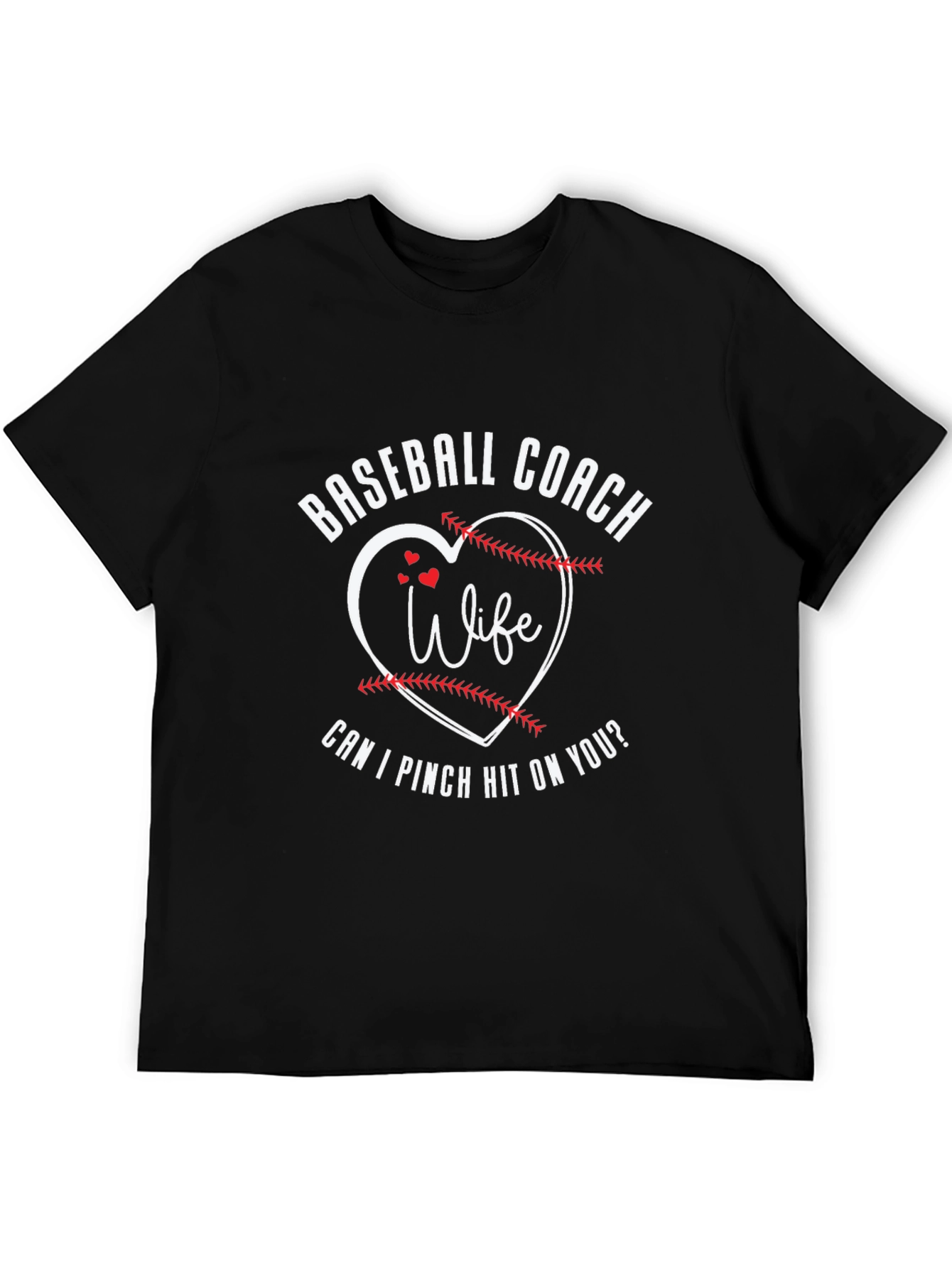 Baseball Coach Wife Graphic T-Shirt