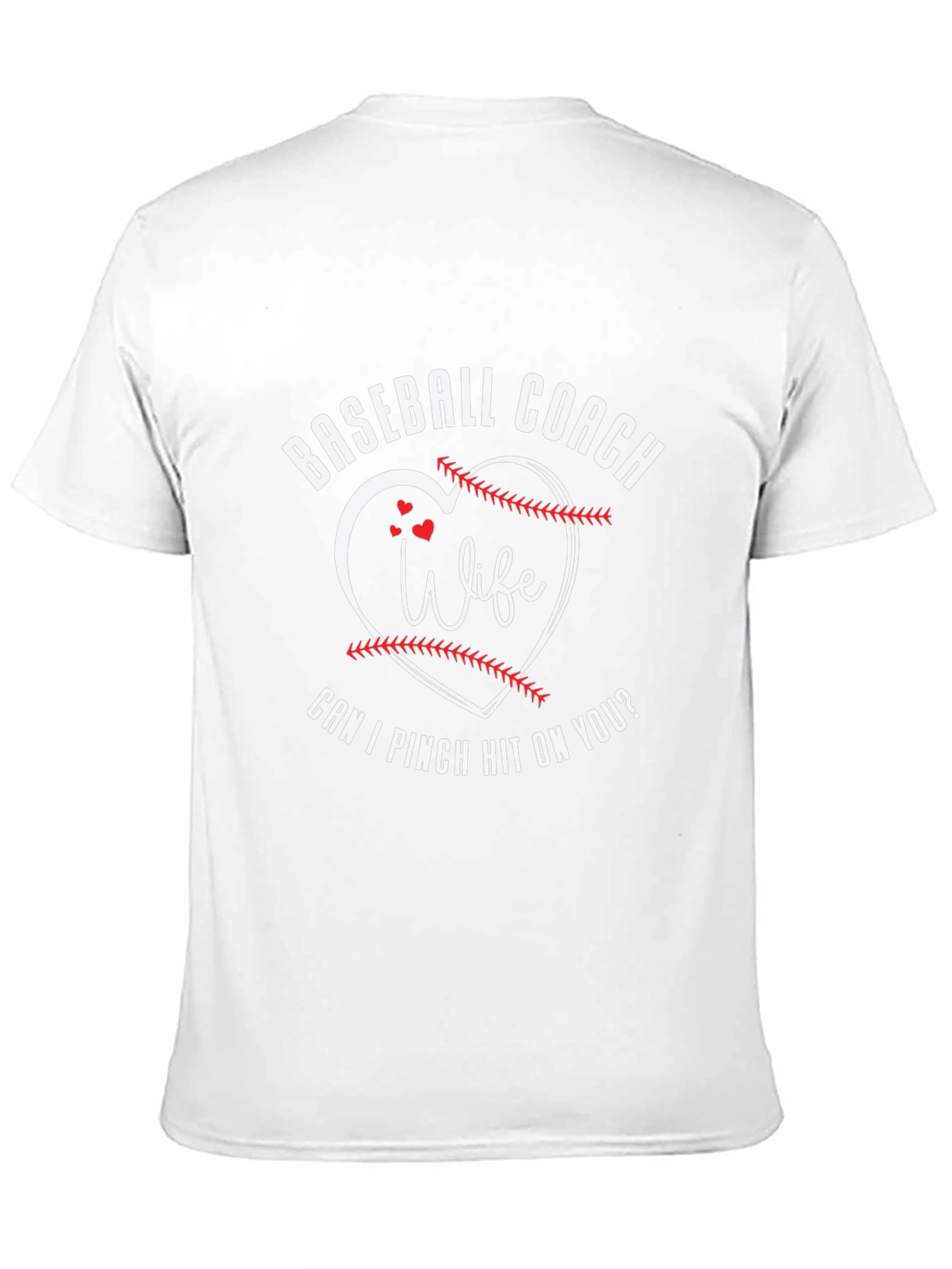 Baseball Coach Wife Graphic T-Shirt