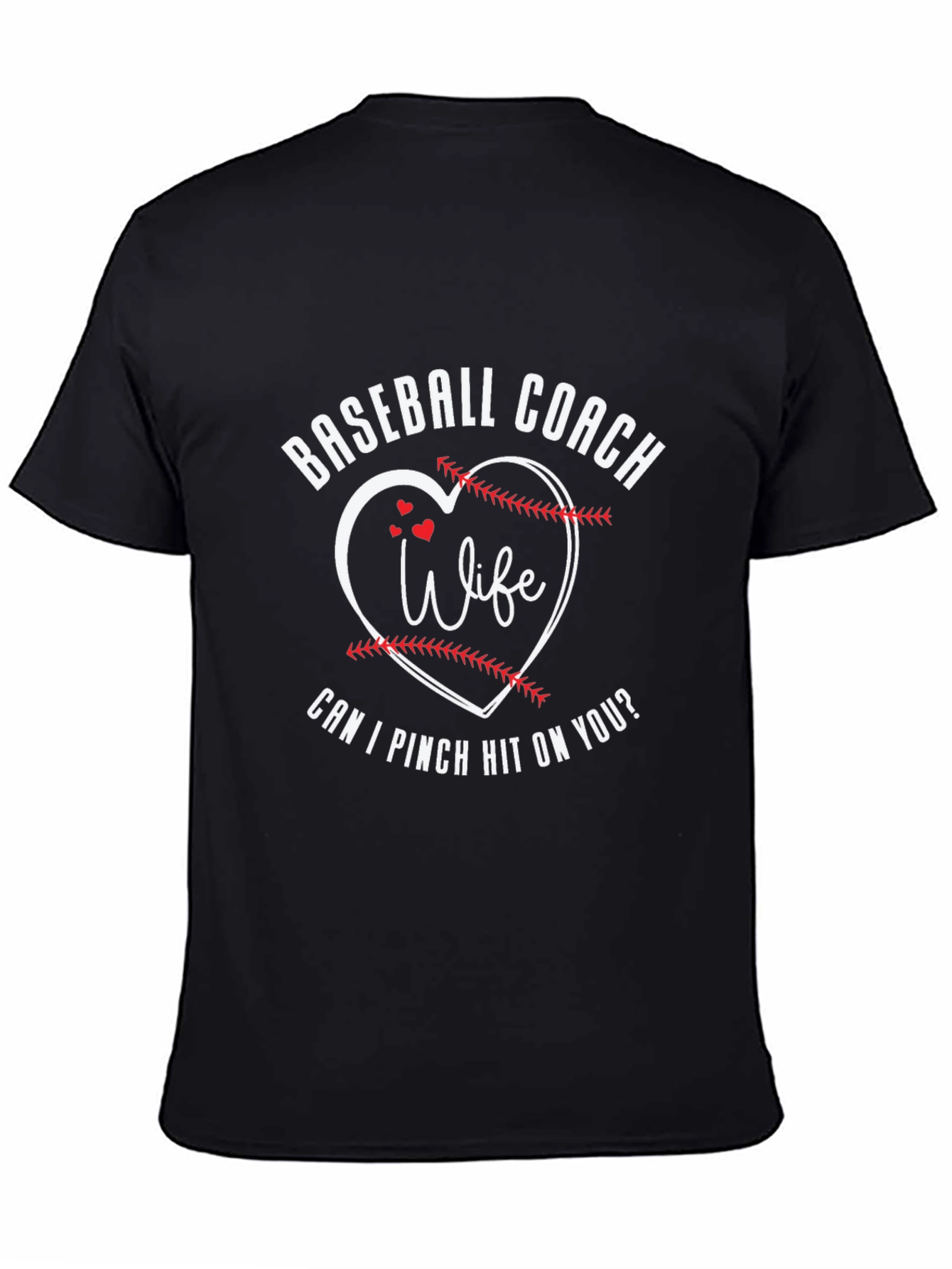Baseball Coach Wife Graphic T-Shirt