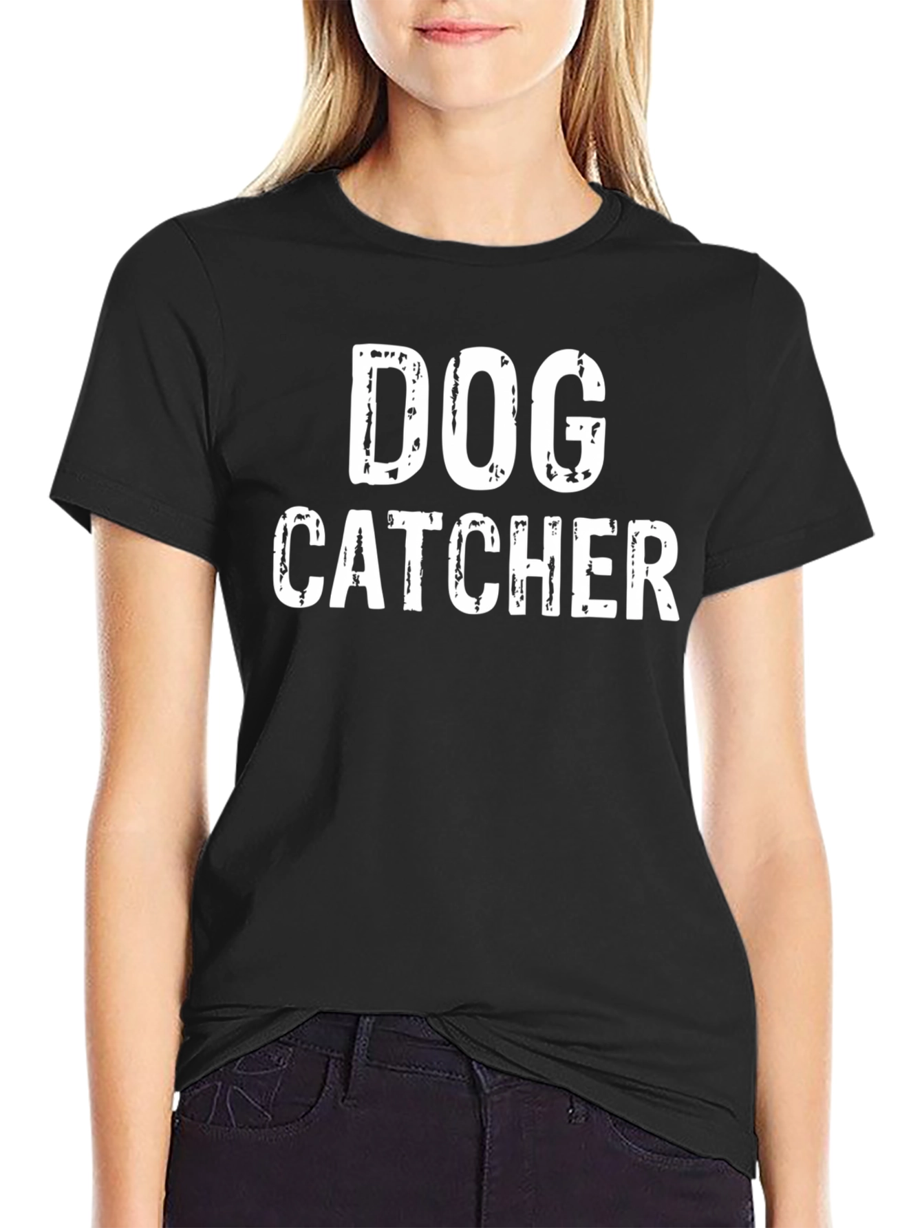 Dog Catcher Funny Graphic T-Shirt