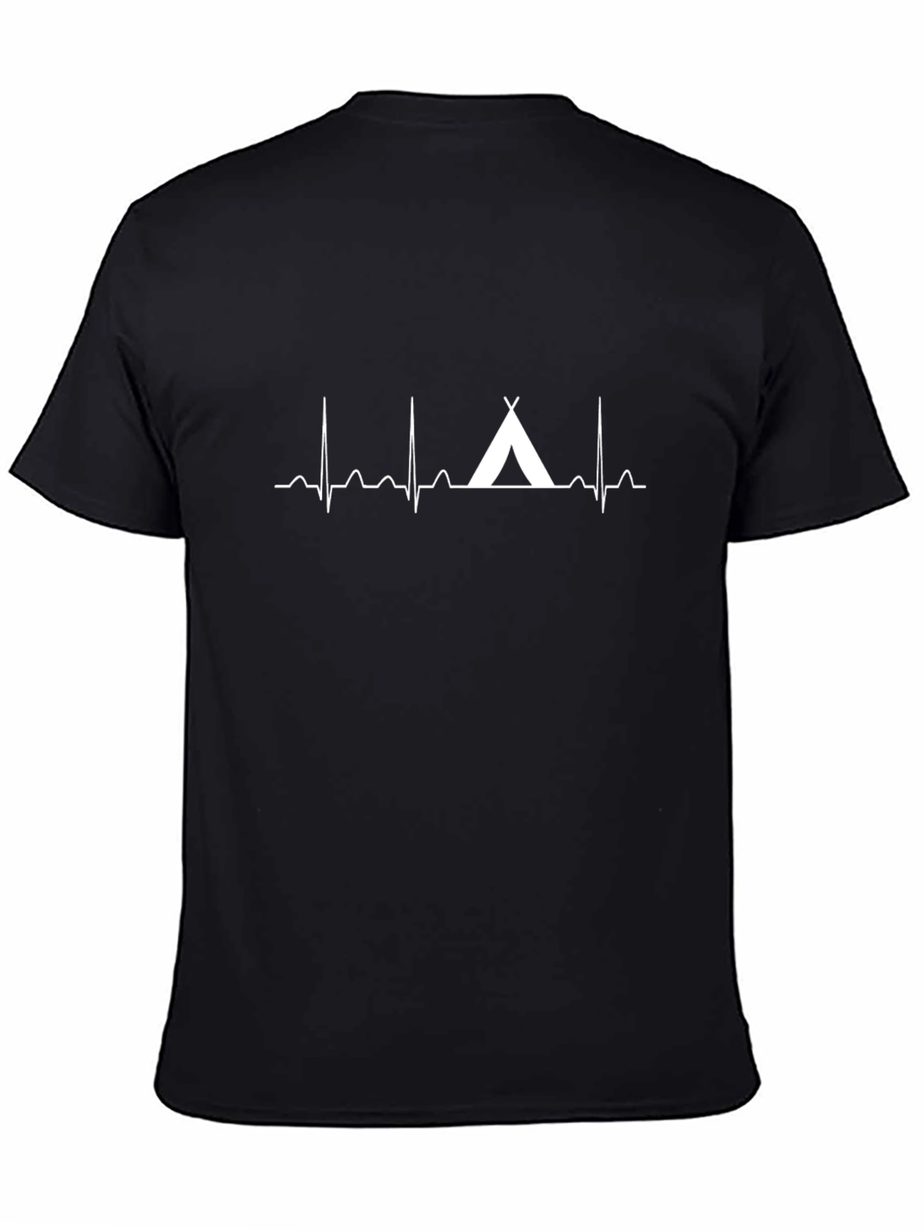 Camping Heartbeat T-Shirt - Adventure Tee