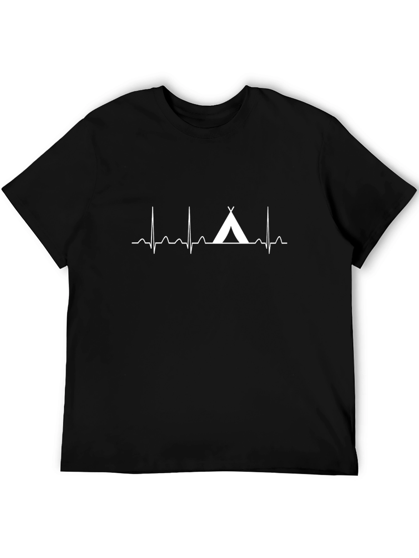 Camping Heartbeat T-Shirt - Adventure Tee