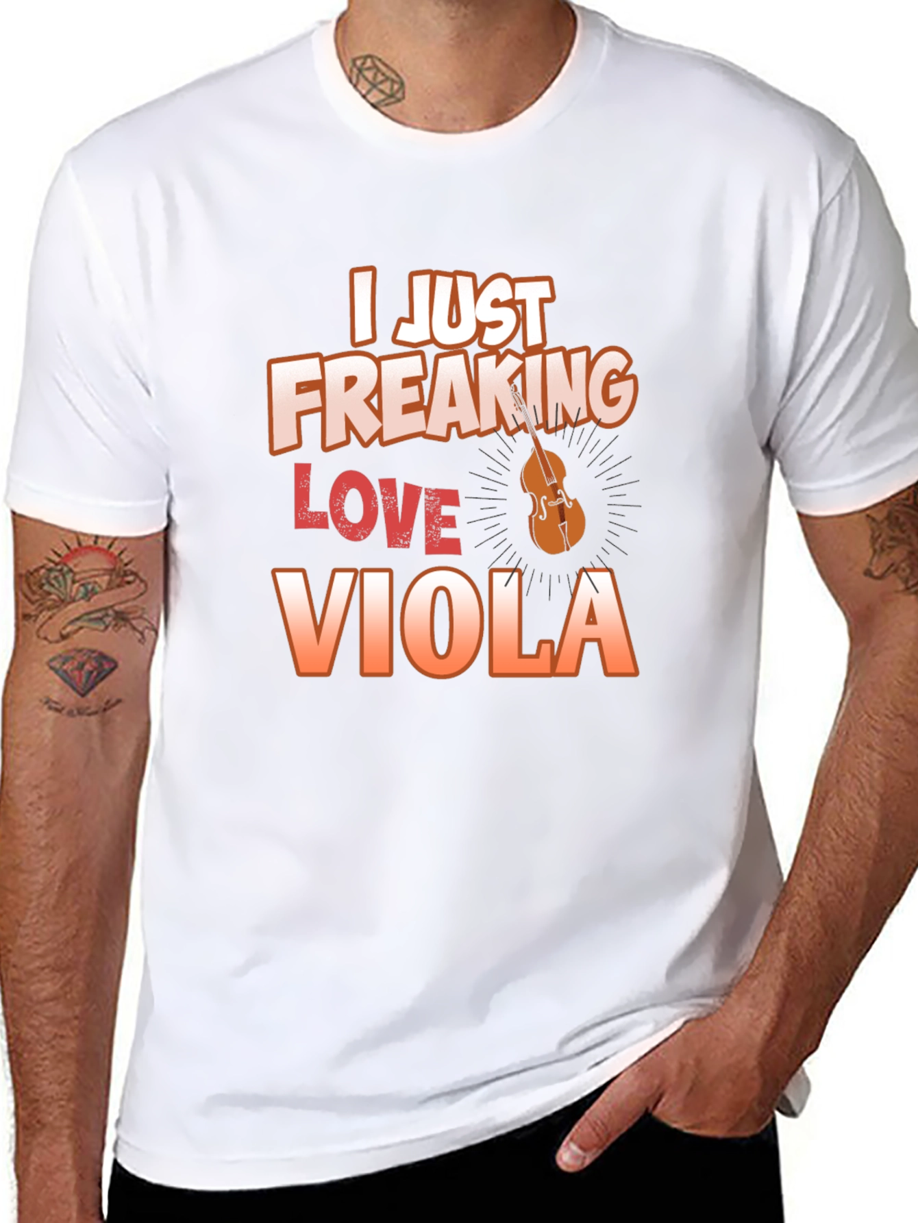 I Just Freaking Love Viola T-Shirt