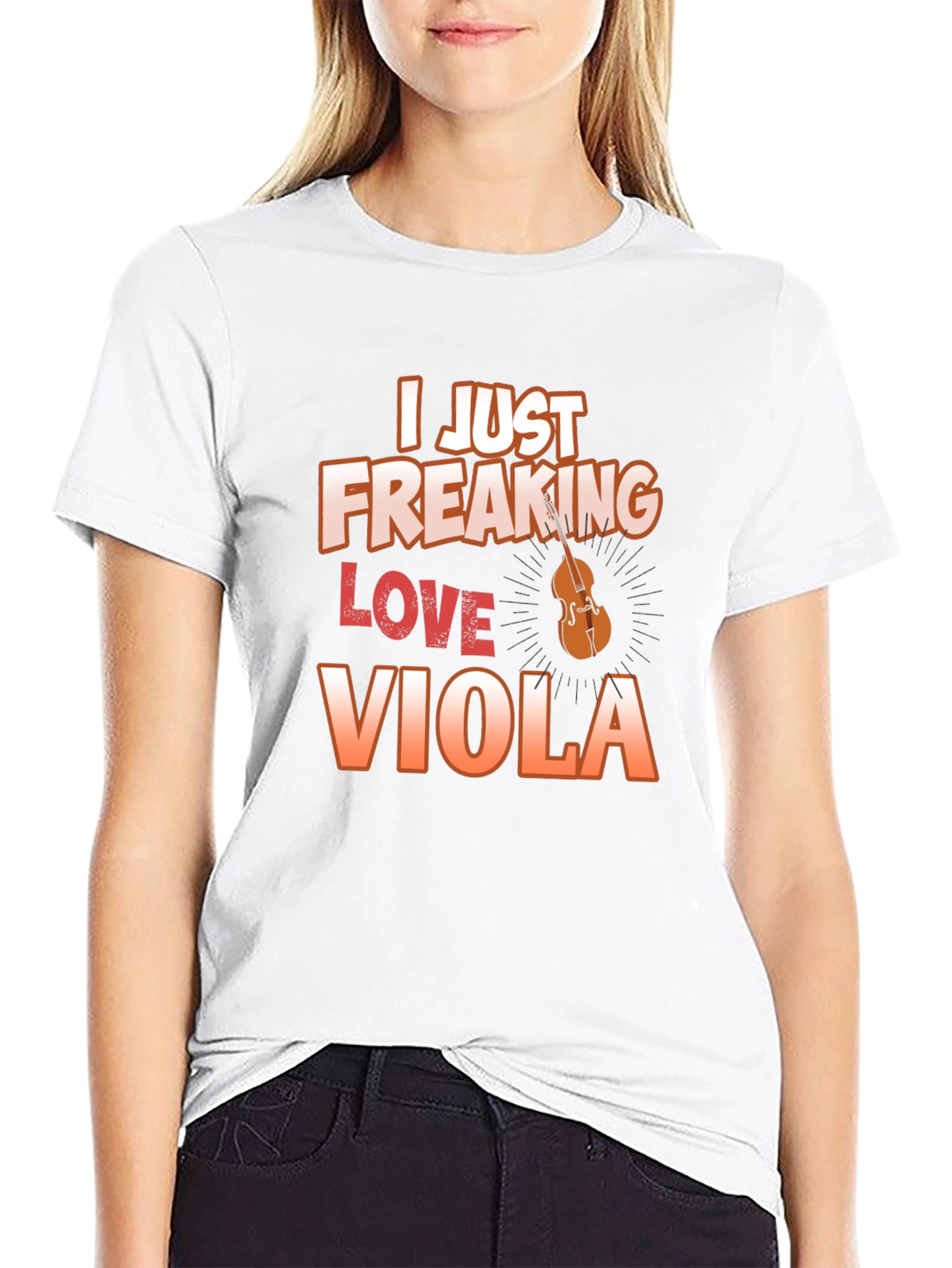 I Just Freaking Love Viola T-Shirt