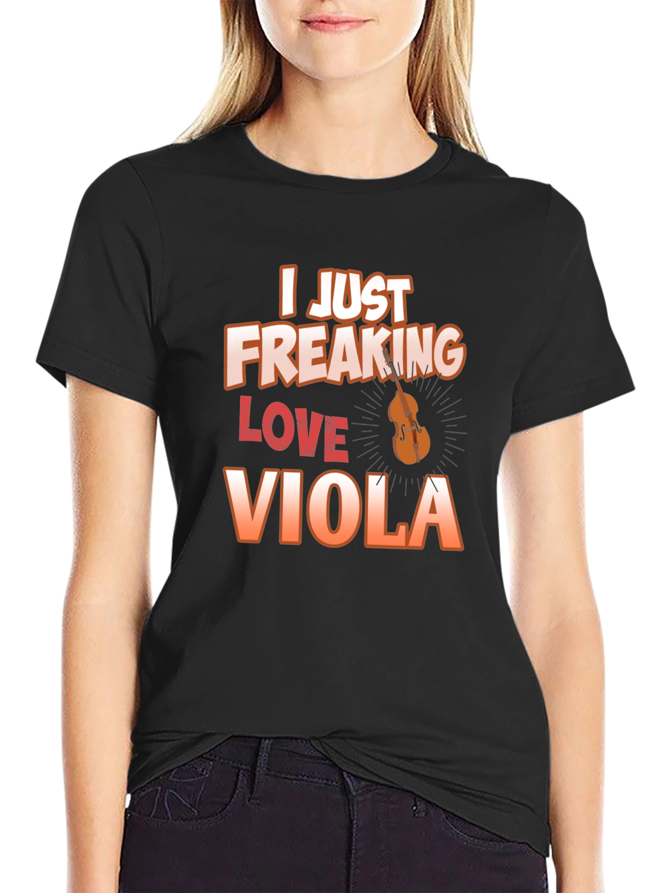 I Just Freaking Love Viola T-Shirt