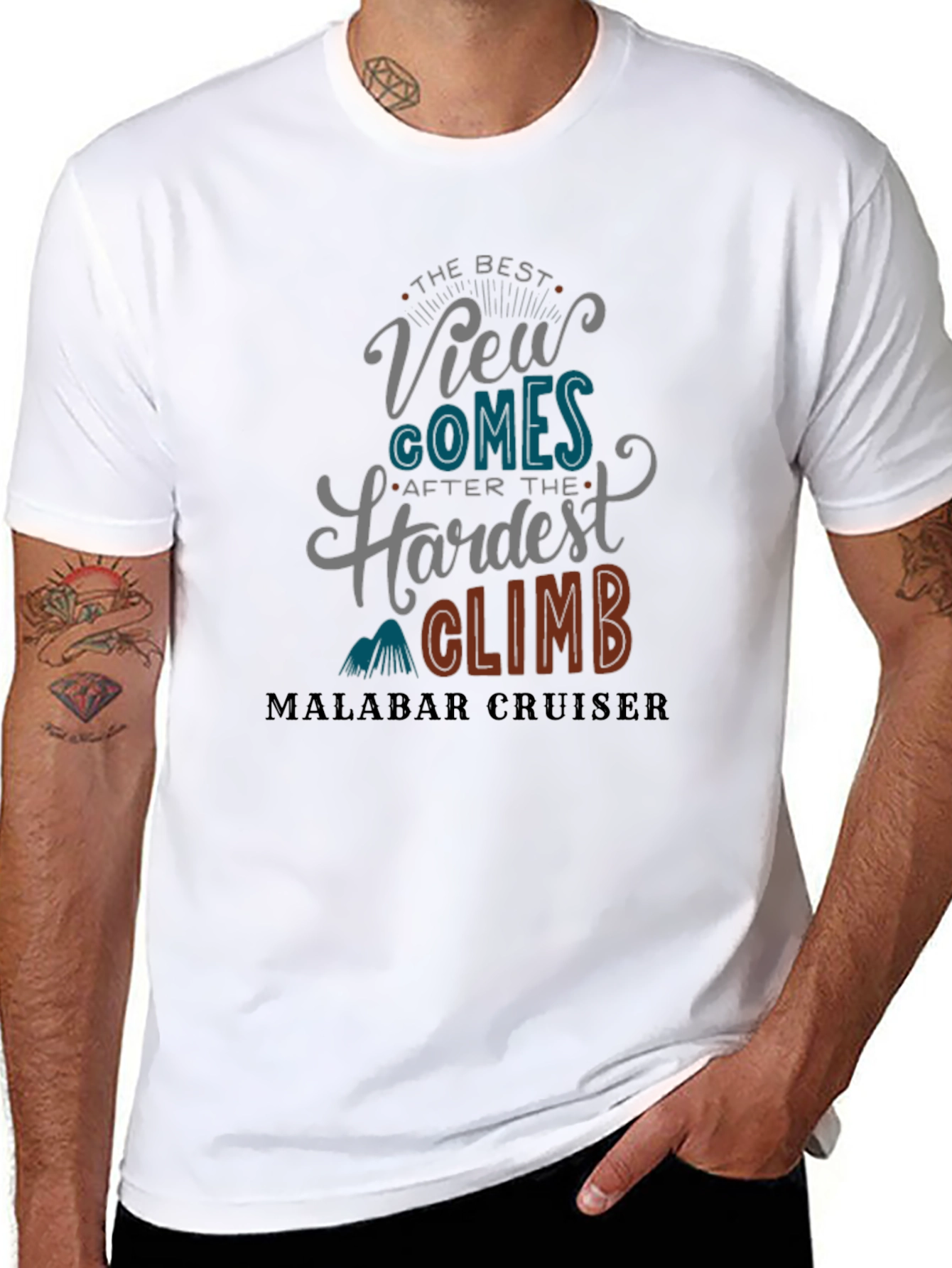 The Best View T-Shirt - Malabar Cruiser Design