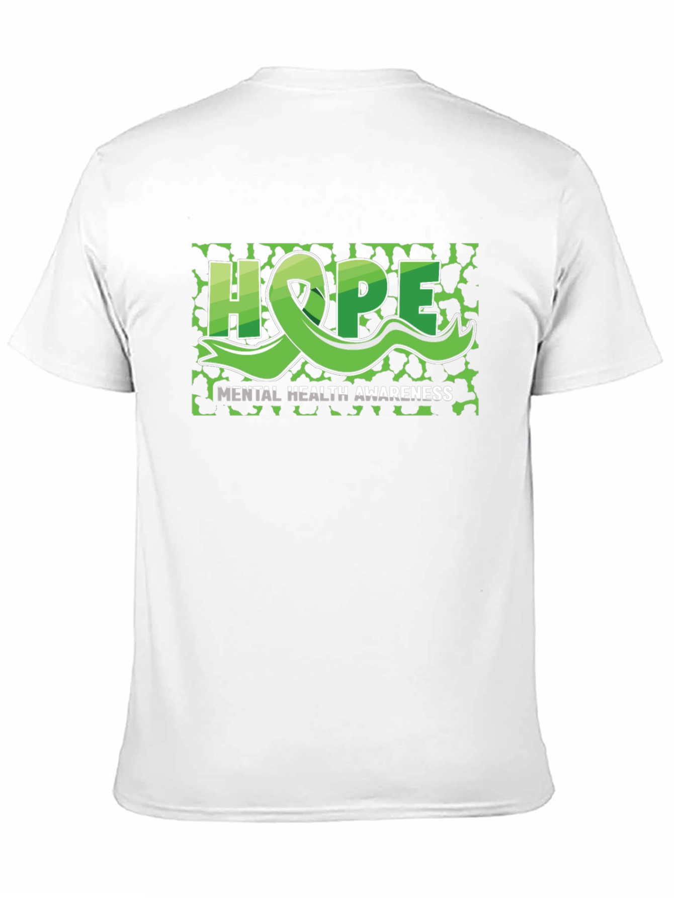 Mental Health Awareness Tee - Hope Ribbon