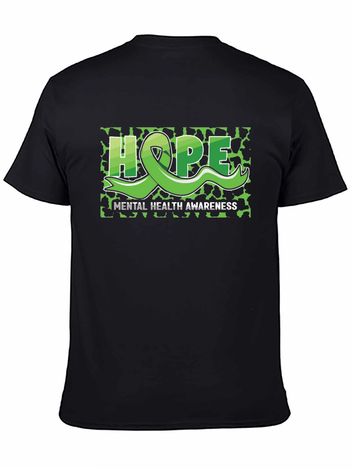 Mental Health Awareness Tee - Hope Ribbon