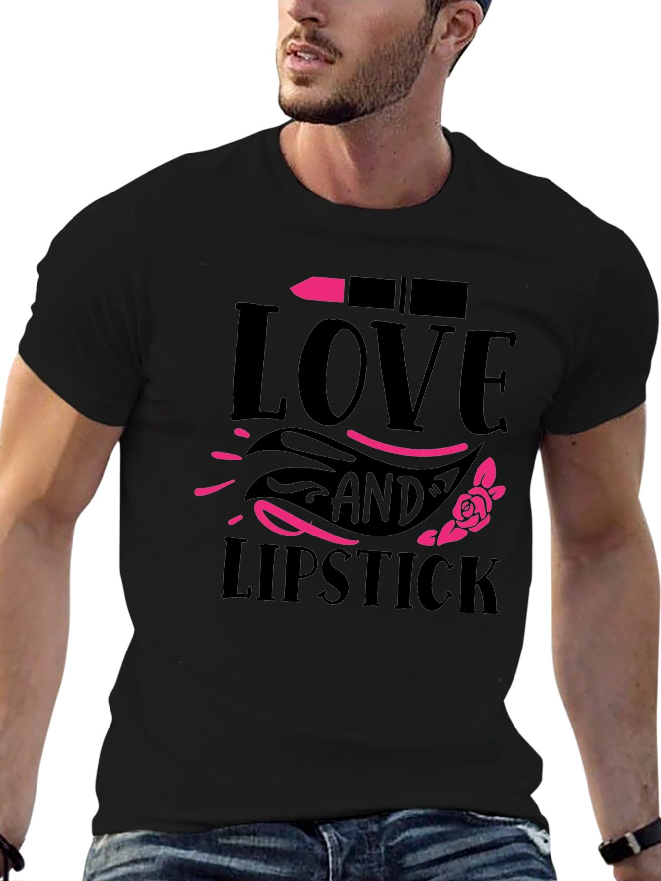 Love and Lipstick Graphic Tee