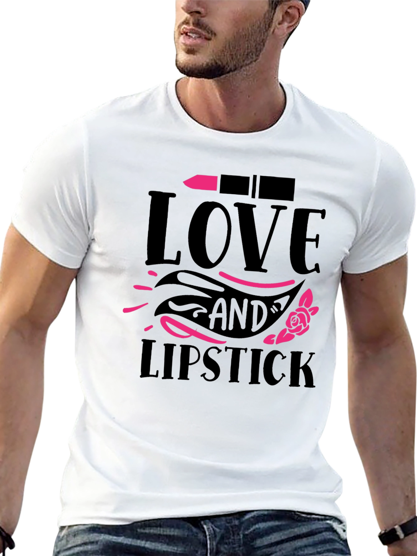 Love and Lipstick Graphic Tee