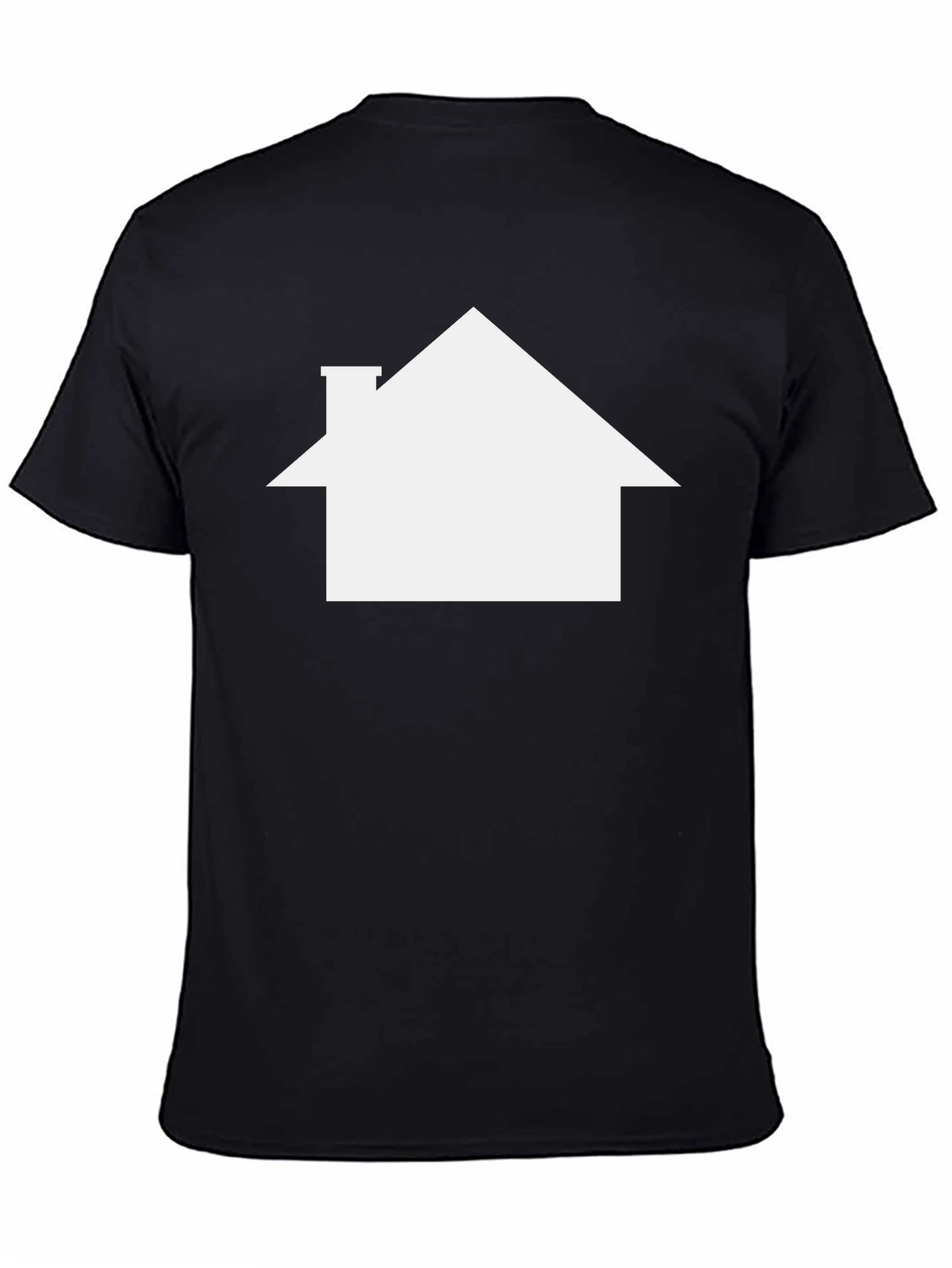 House Graphic T-Shirt - Black