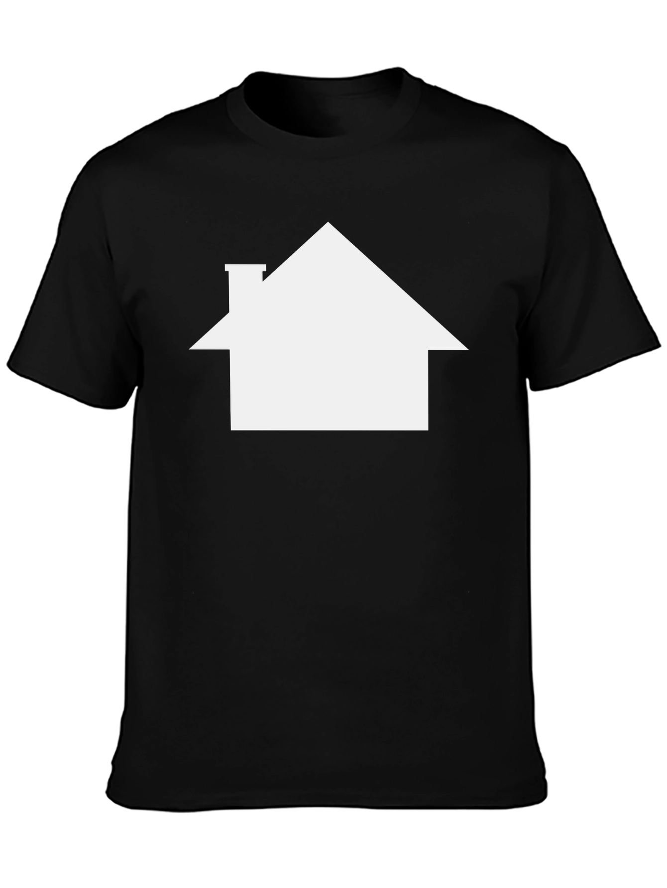 House Graphic T-Shirt - Black
