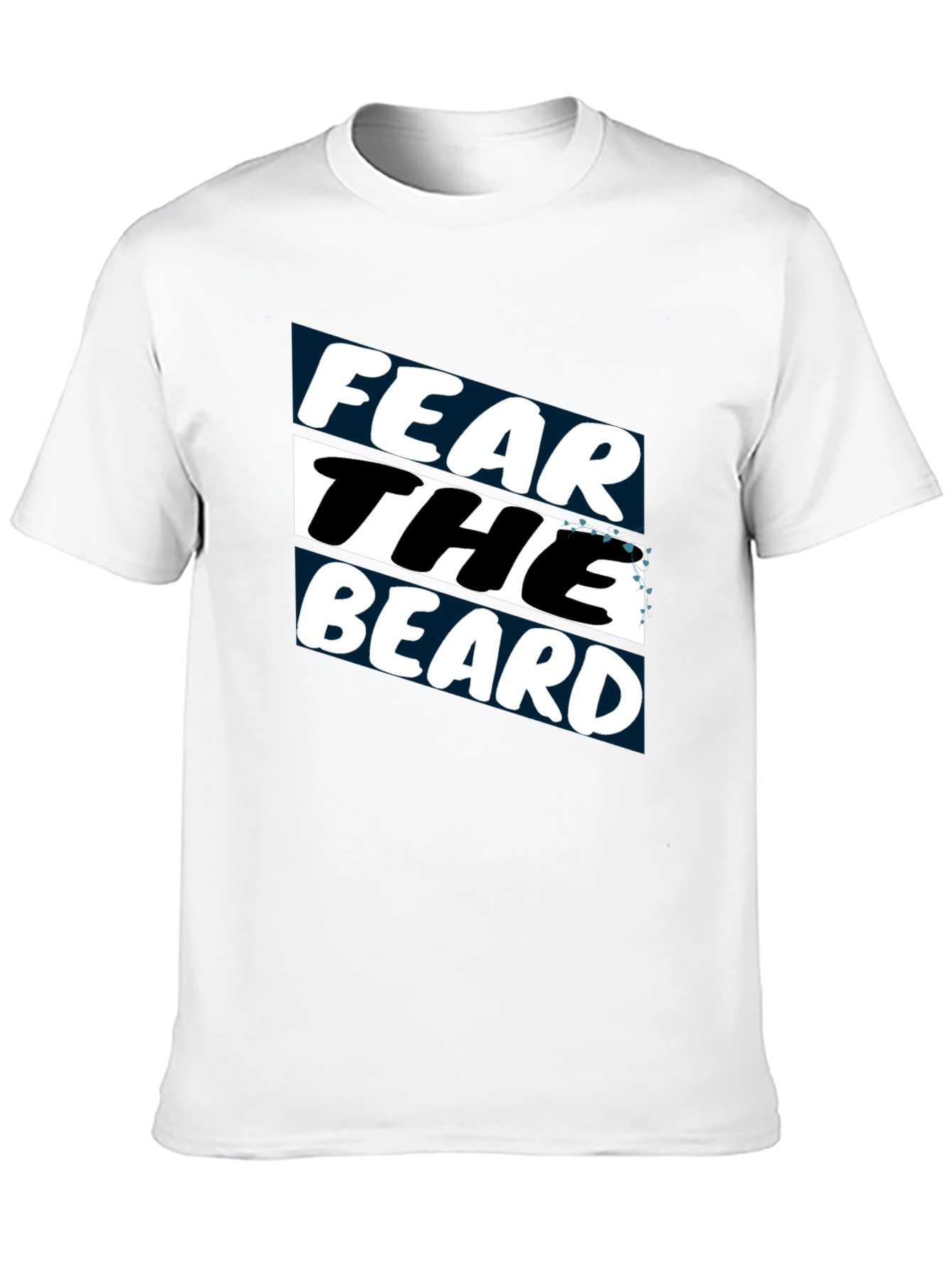 Fear the Beard Graphic T-Shirt - Black