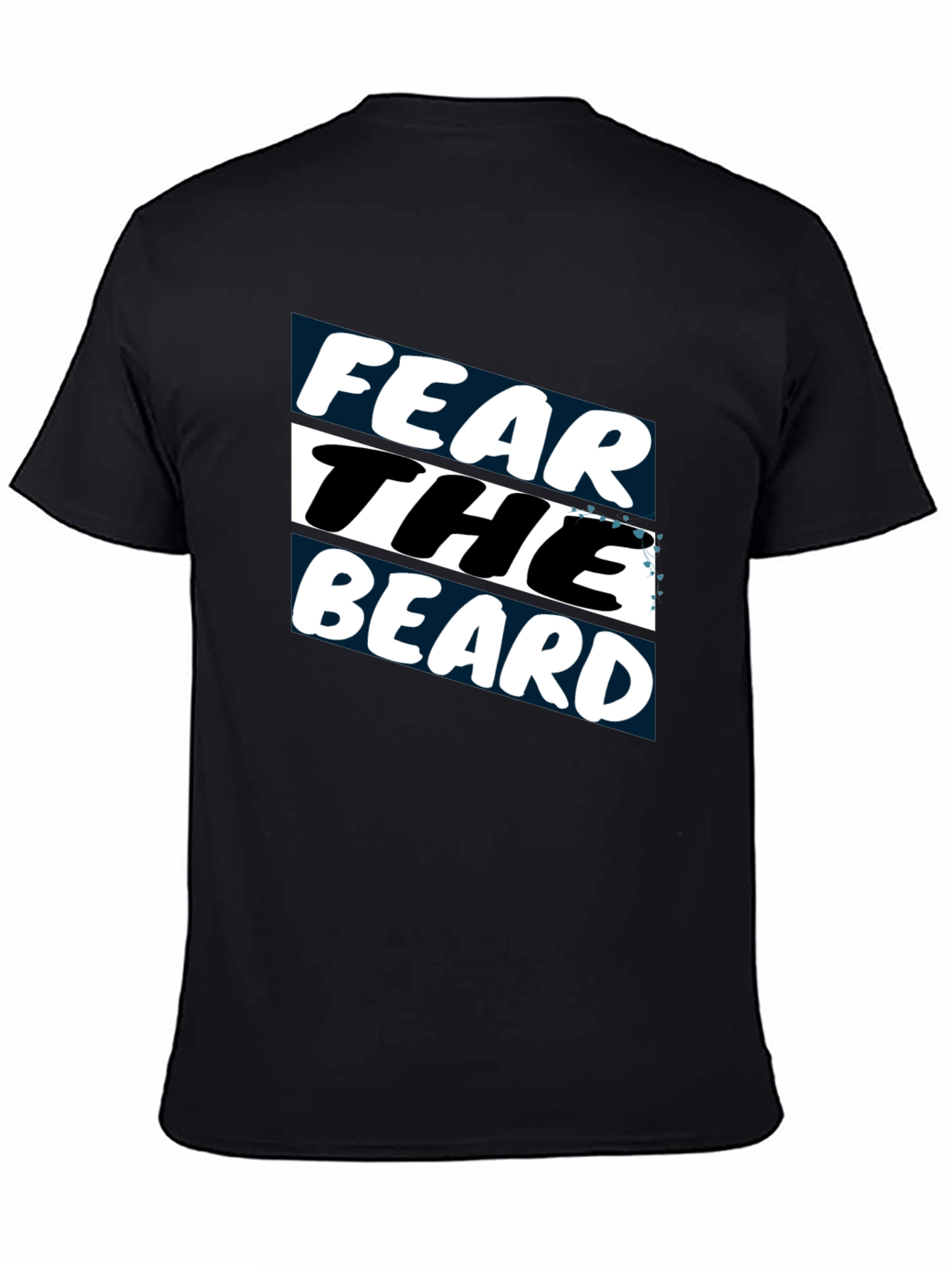 Fear the Beard Graphic T-Shirt - Black