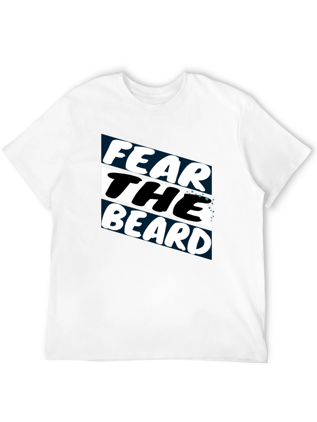 Fear the Beard Graphic T-Shirt - Black