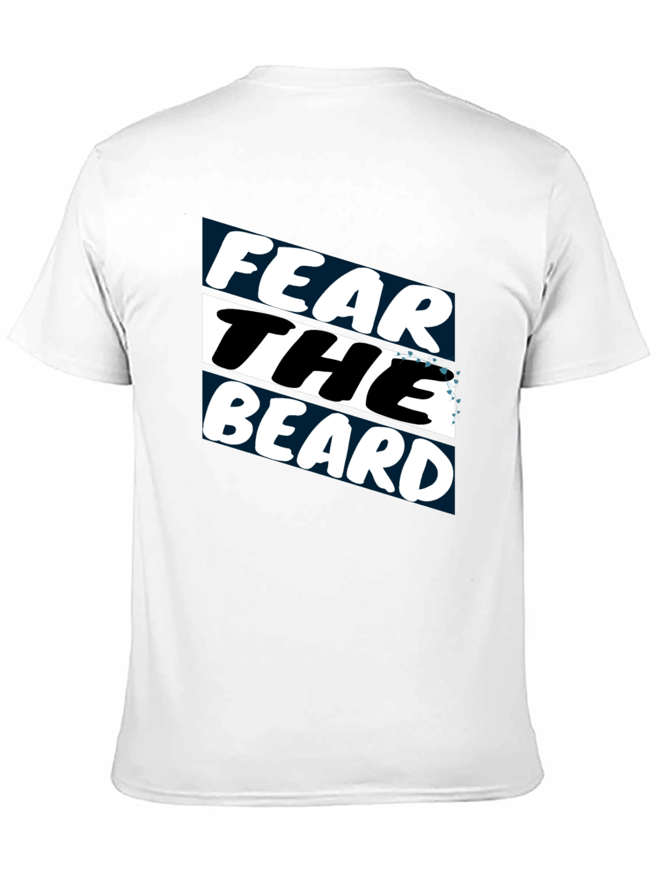 Fear the Beard Graphic T-Shirt - Black