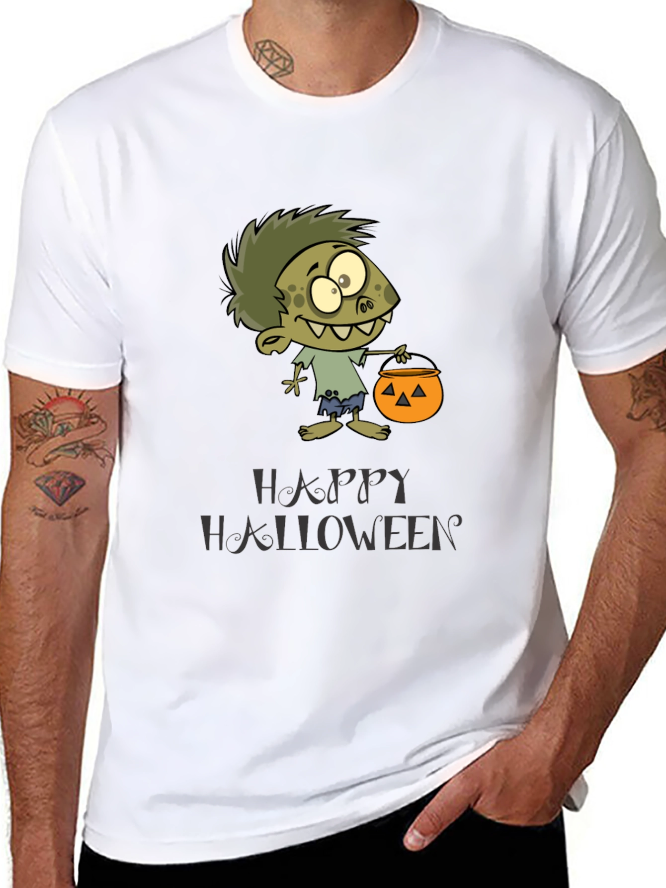 Happy Halloween Zombie T-Shirt
