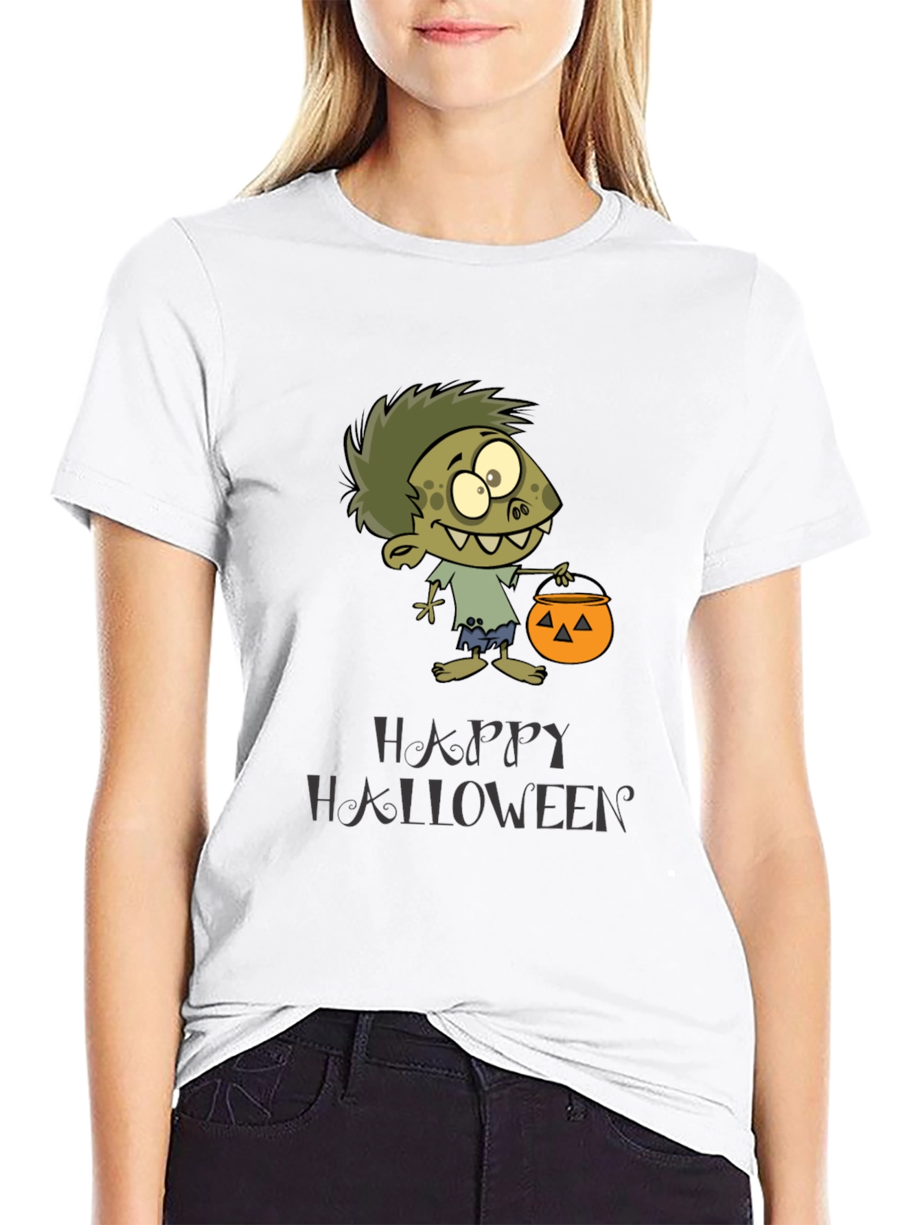 Happy Halloween Zombie T-Shirt