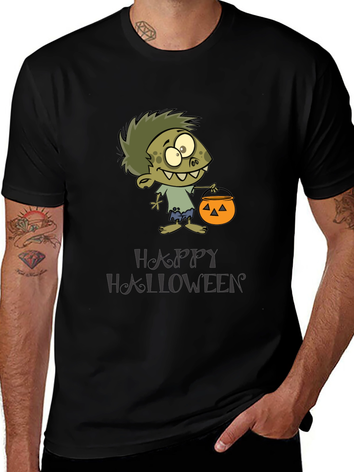 Happy Halloween Zombie T-Shirt
