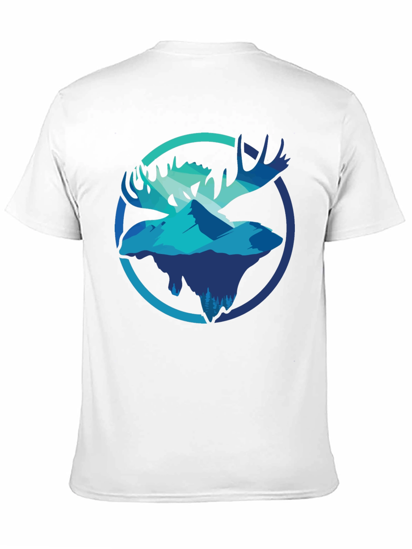 Moose Mountain Graphic T-Shirt - Black