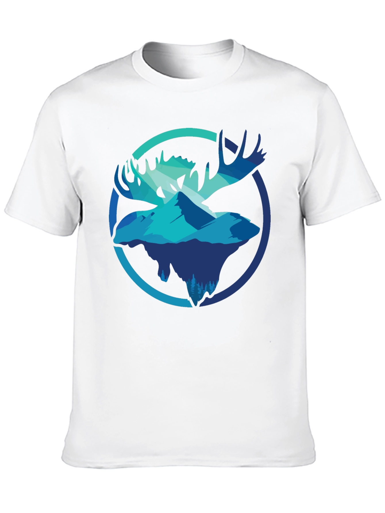 Moose Mountain Graphic T-Shirt - Black