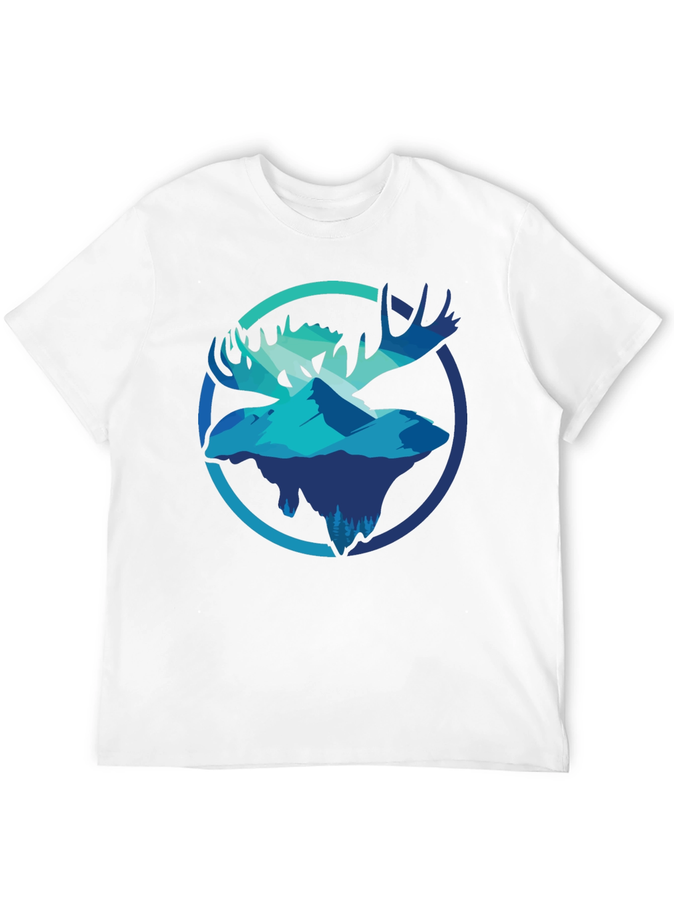 Moose Mountain Graphic T-Shirt - Black