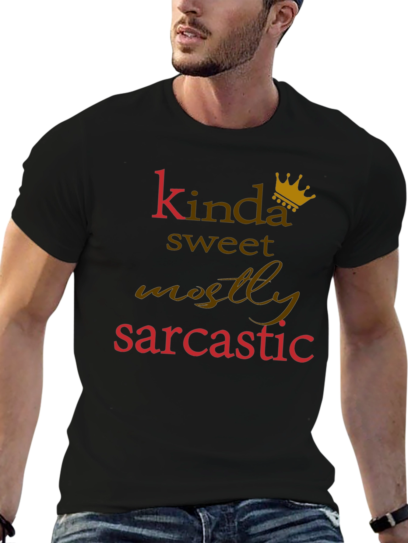 Kinda Sweet Mostly Sarcastic Graphic Tee