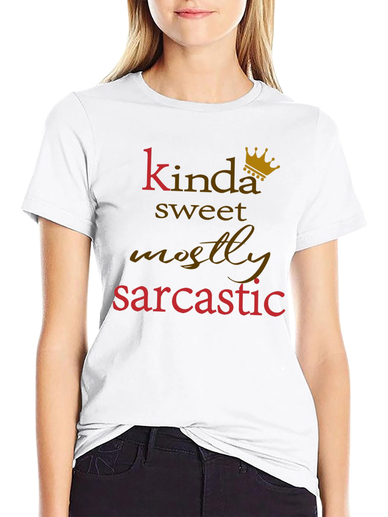 Kinda Sweet Mostly Sarcastic Graphic Tee