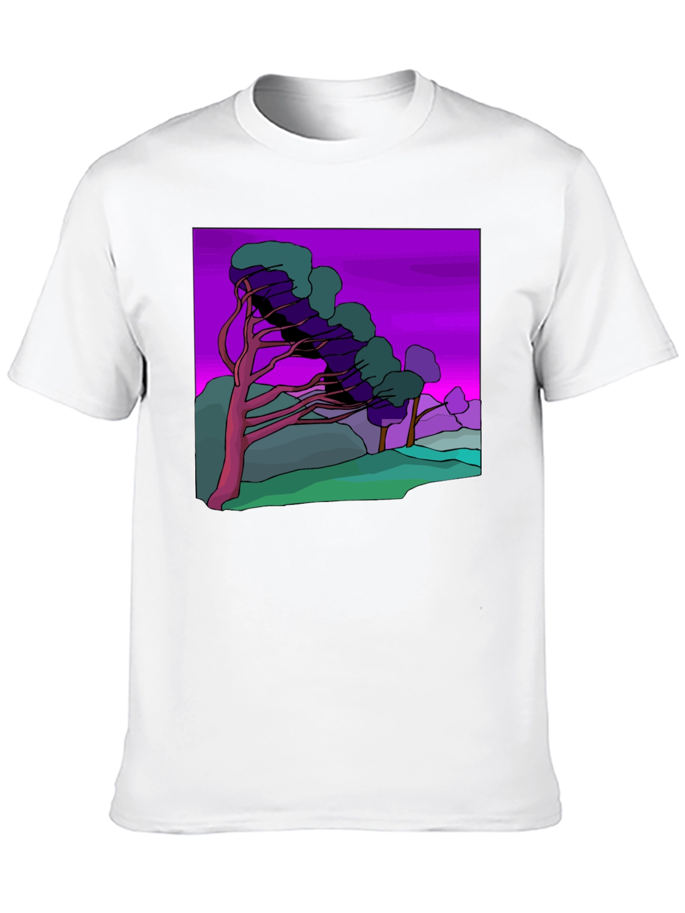 Whimsical Landscape Tee