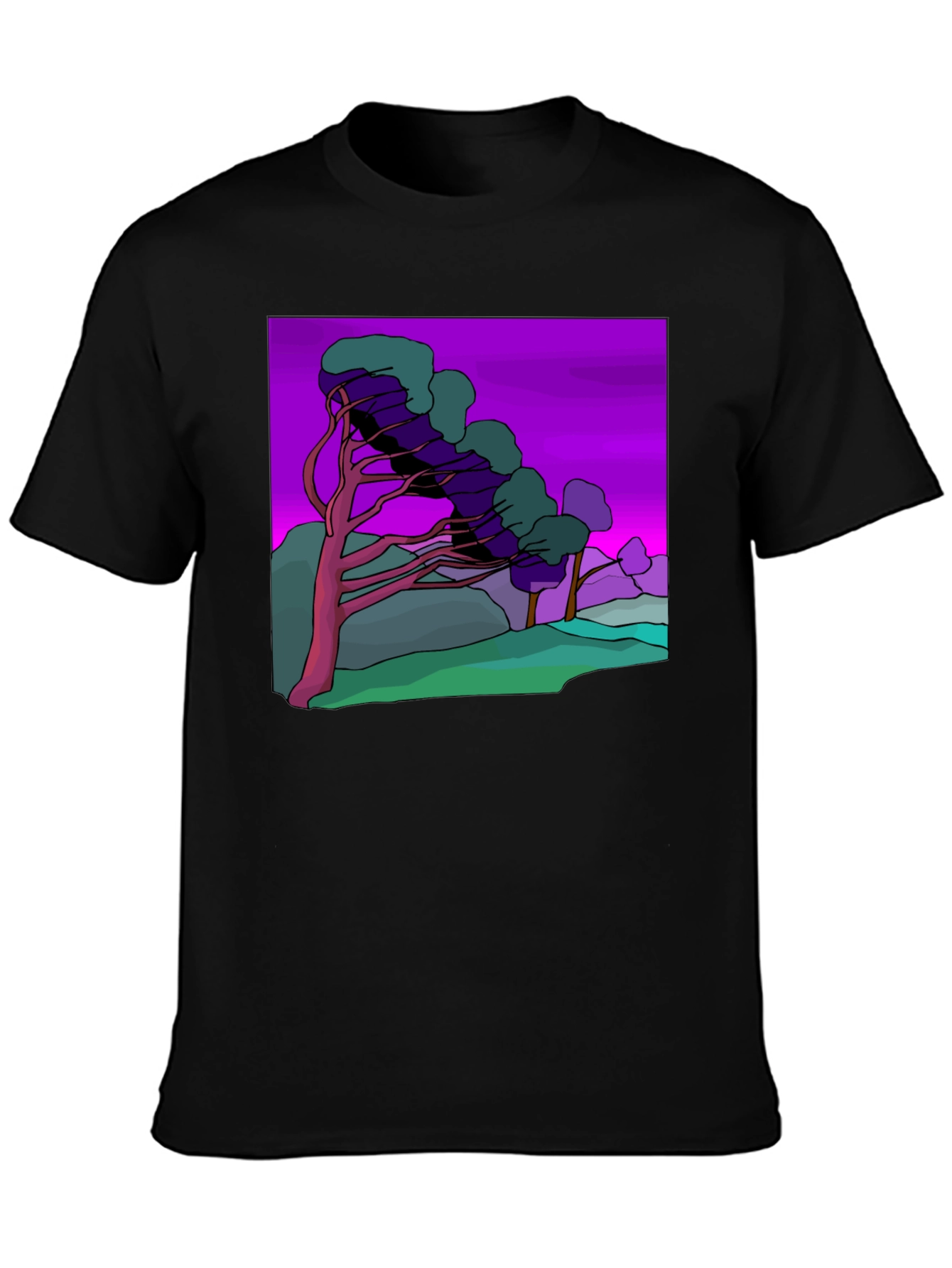 Whimsical Landscape Tee