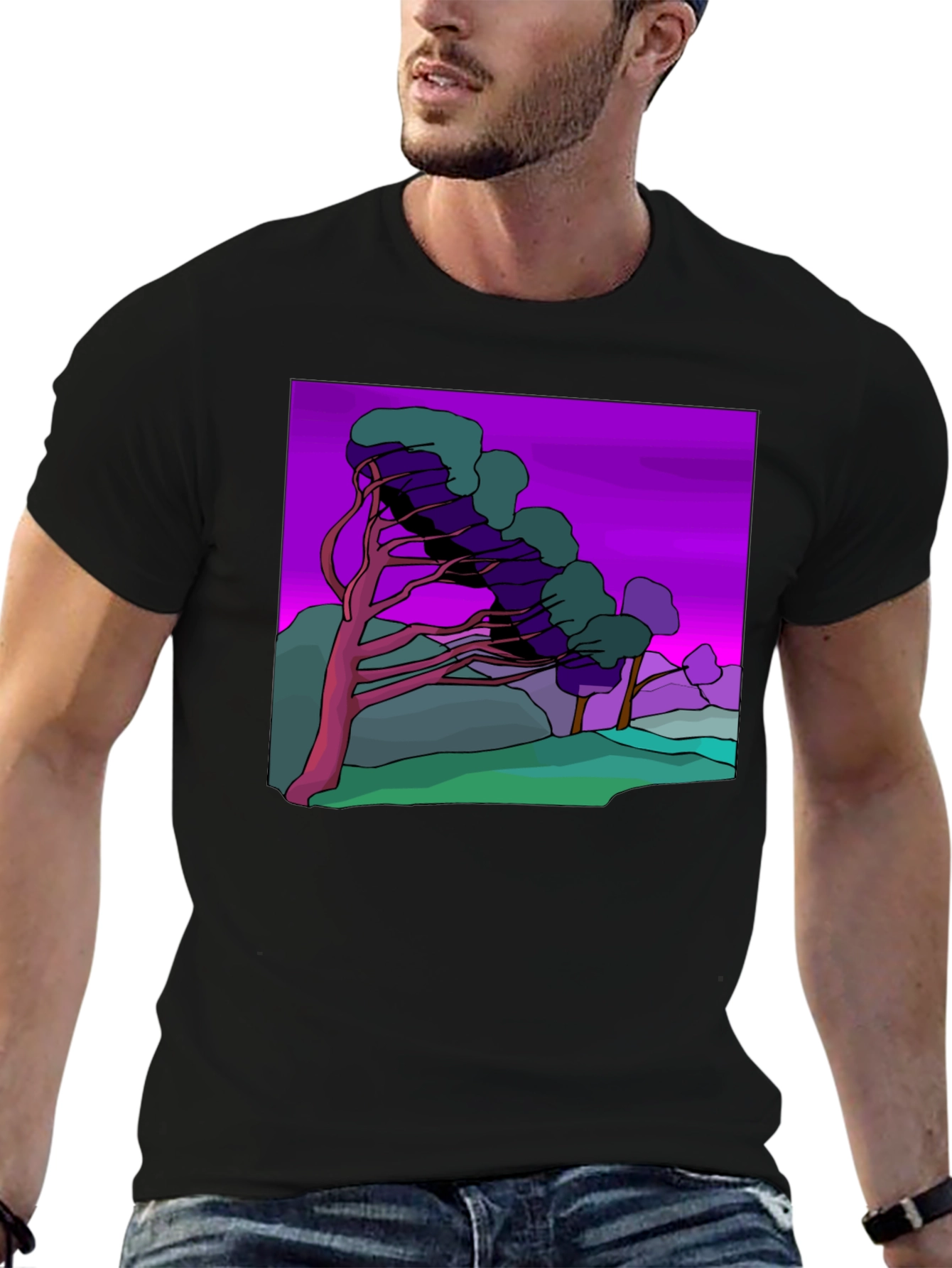 Whimsical Landscape Tee
