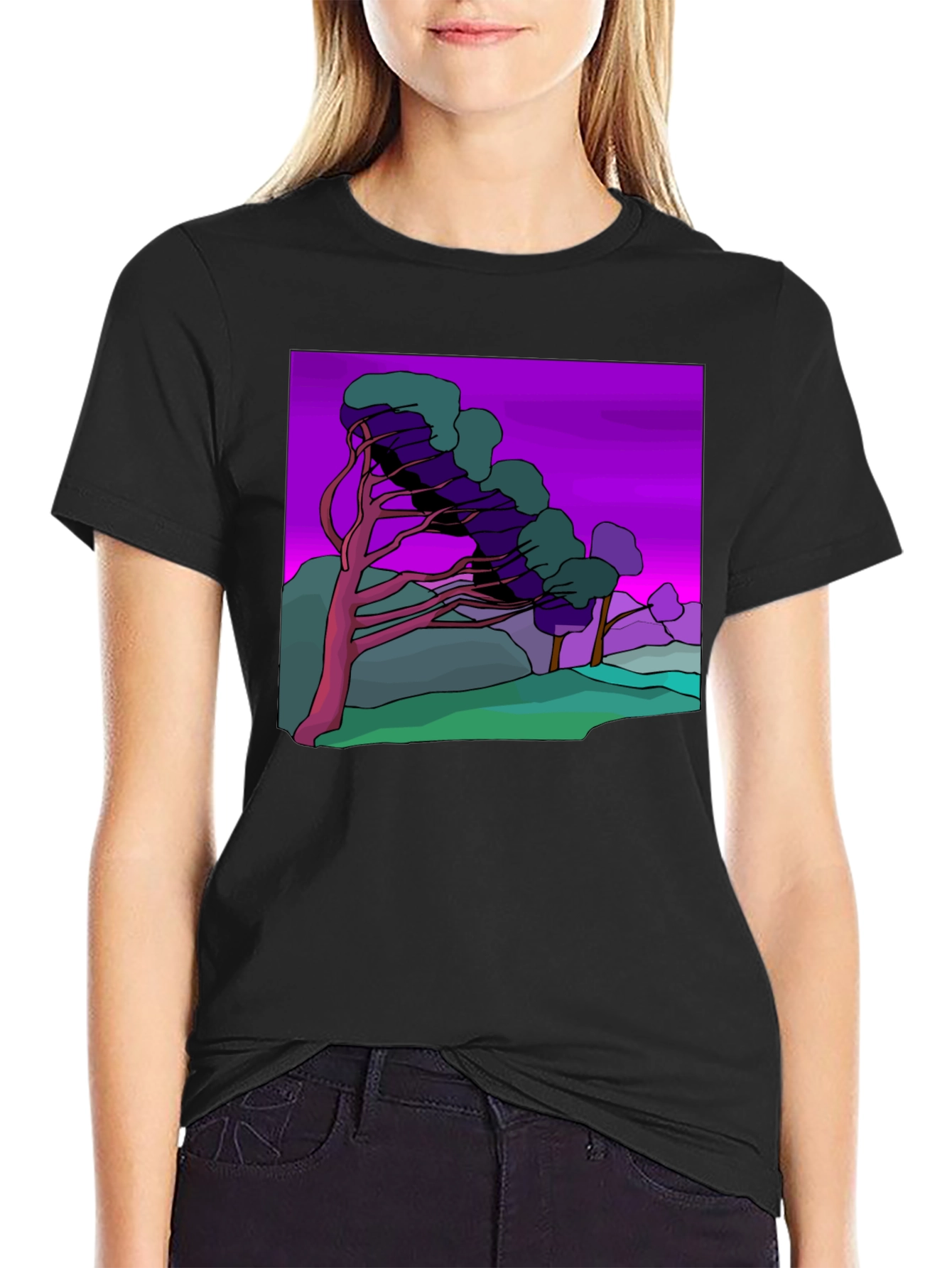 Whimsical Landscape Tee