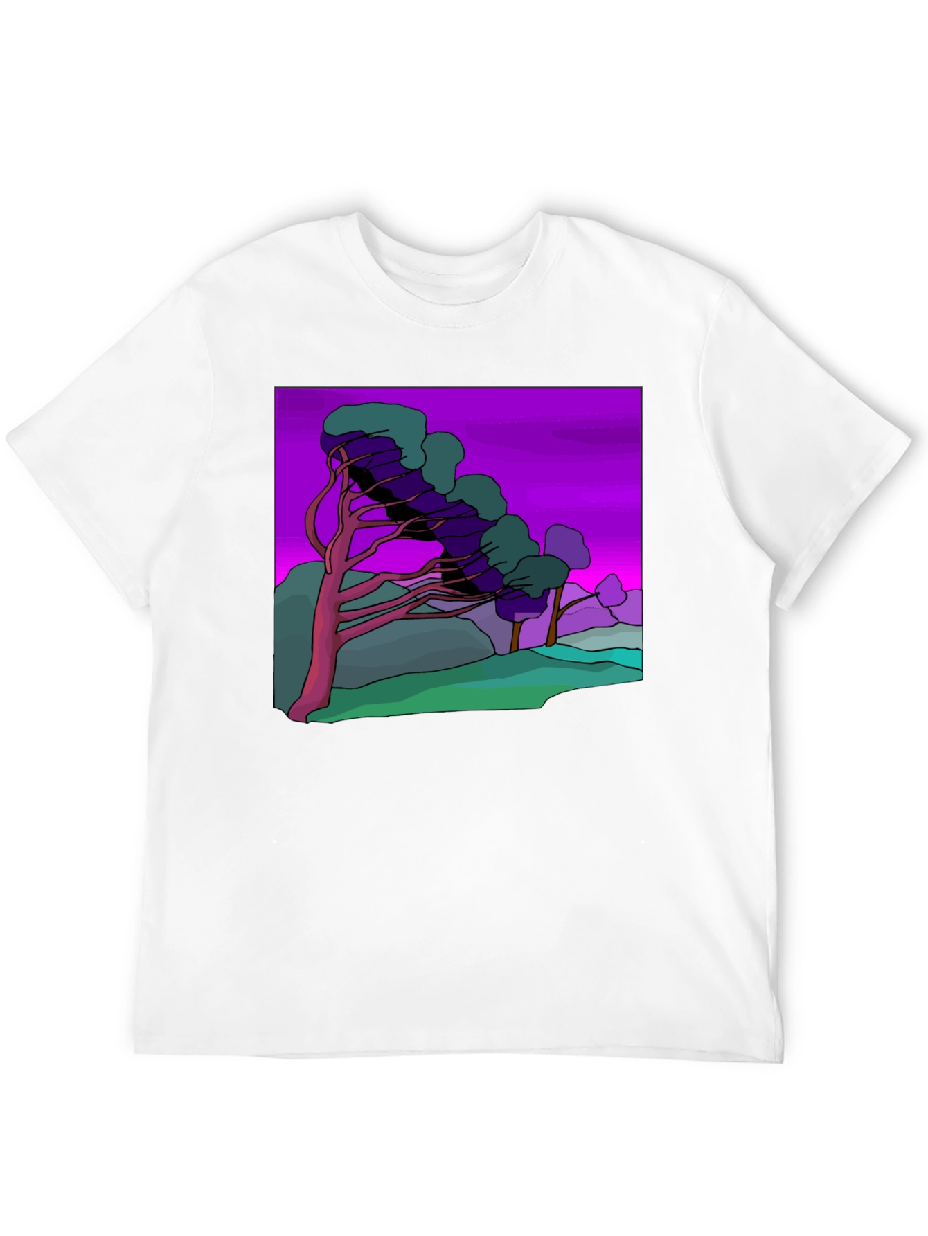 Whimsical Landscape Tee
