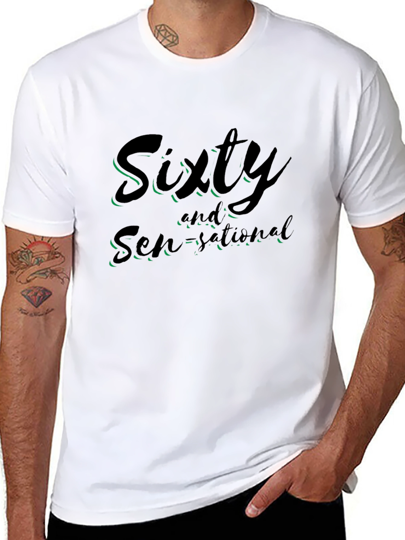 Sixty and Sensational Graphic Tee - Birthday Gift