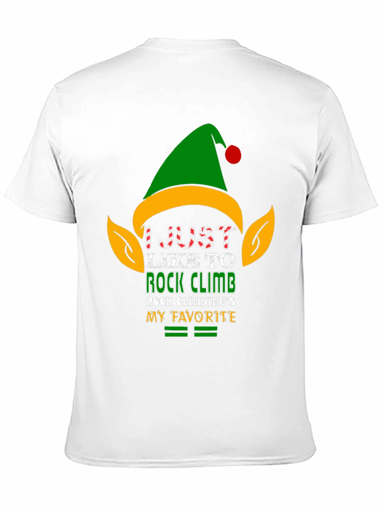 Rock Climbing Elf T-Shirt