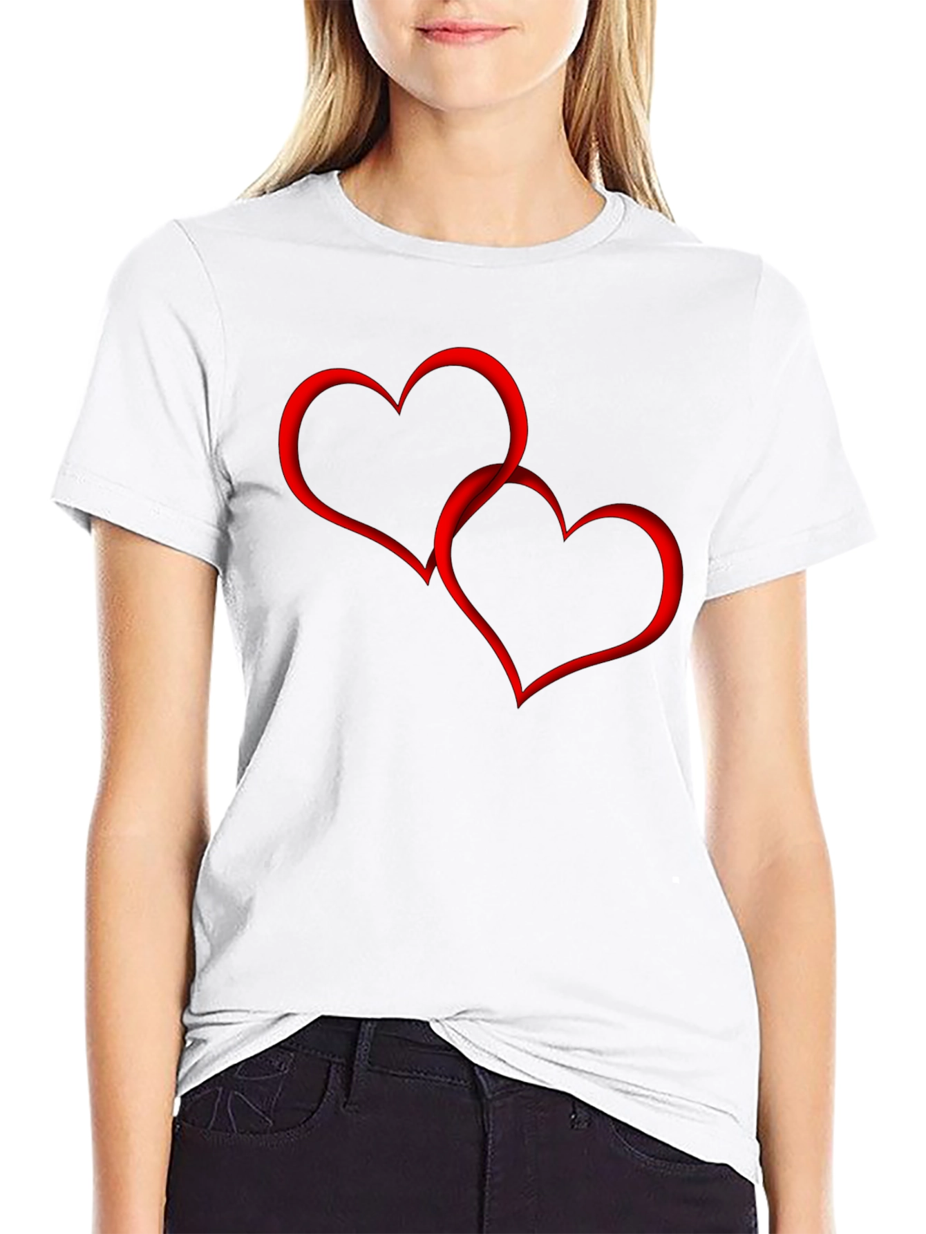 Love Heart T-Shirt - Stylish Valentines Day Gift